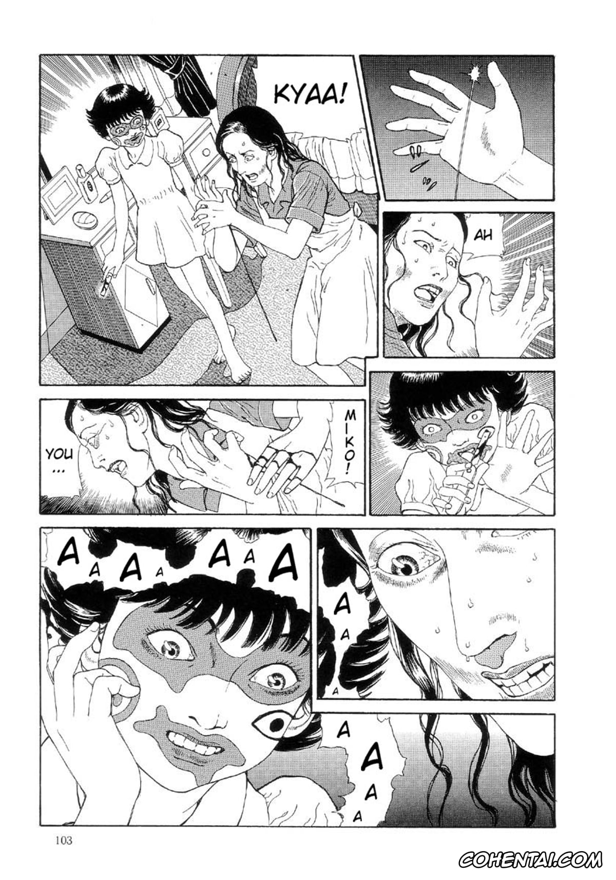Manga porno, Tankoubon porno, Paradise – Warau Kyuuketsuki 2, pagina 107