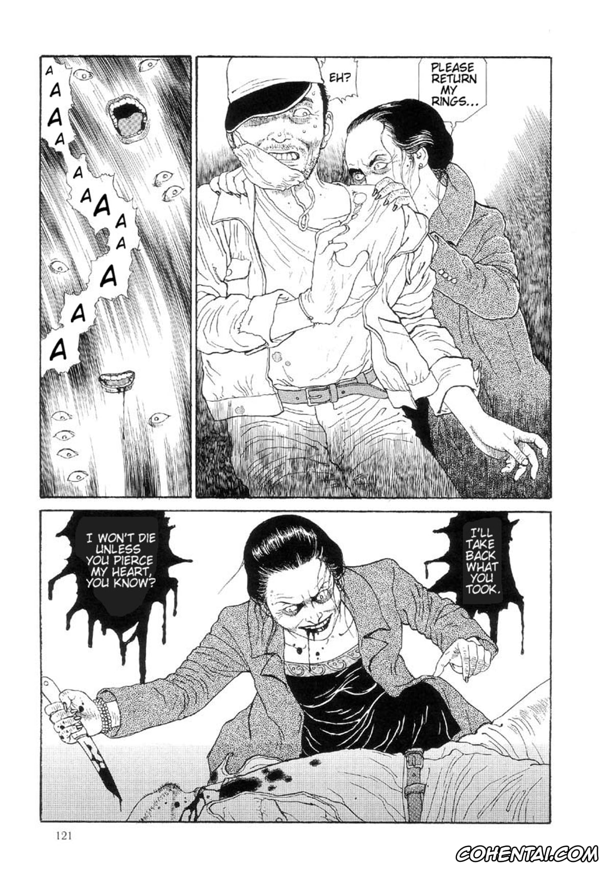 Manga porno, Tankoubon porno, Paradise – Warau Kyuuketsuki 2, pagina 125