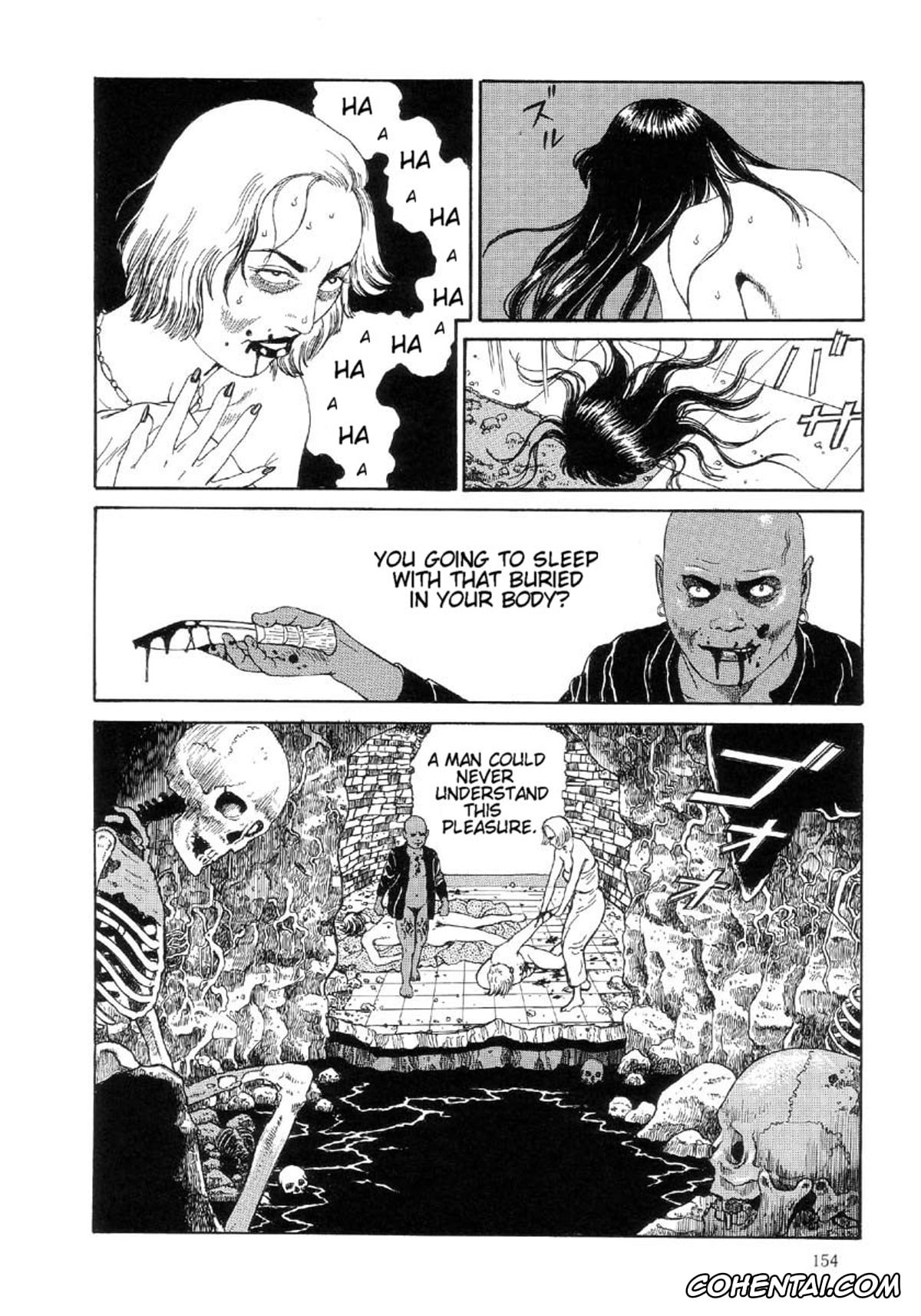 Manga porno, Tankoubon porno, Paradise – Warau Kyuuketsuki 2, pagina 158