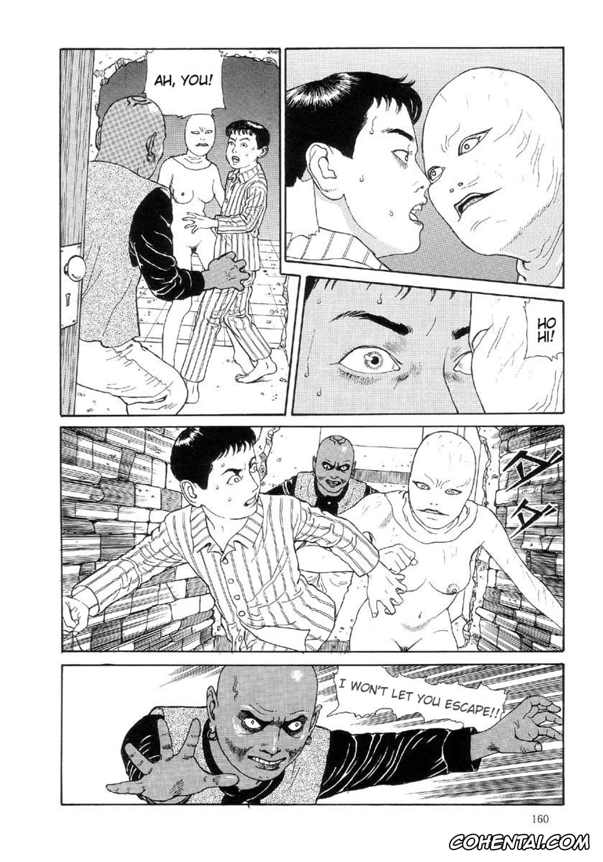 Manga porno, Tankoubon porno, Paradise – Warau Kyuuketsuki 2, pagina 164