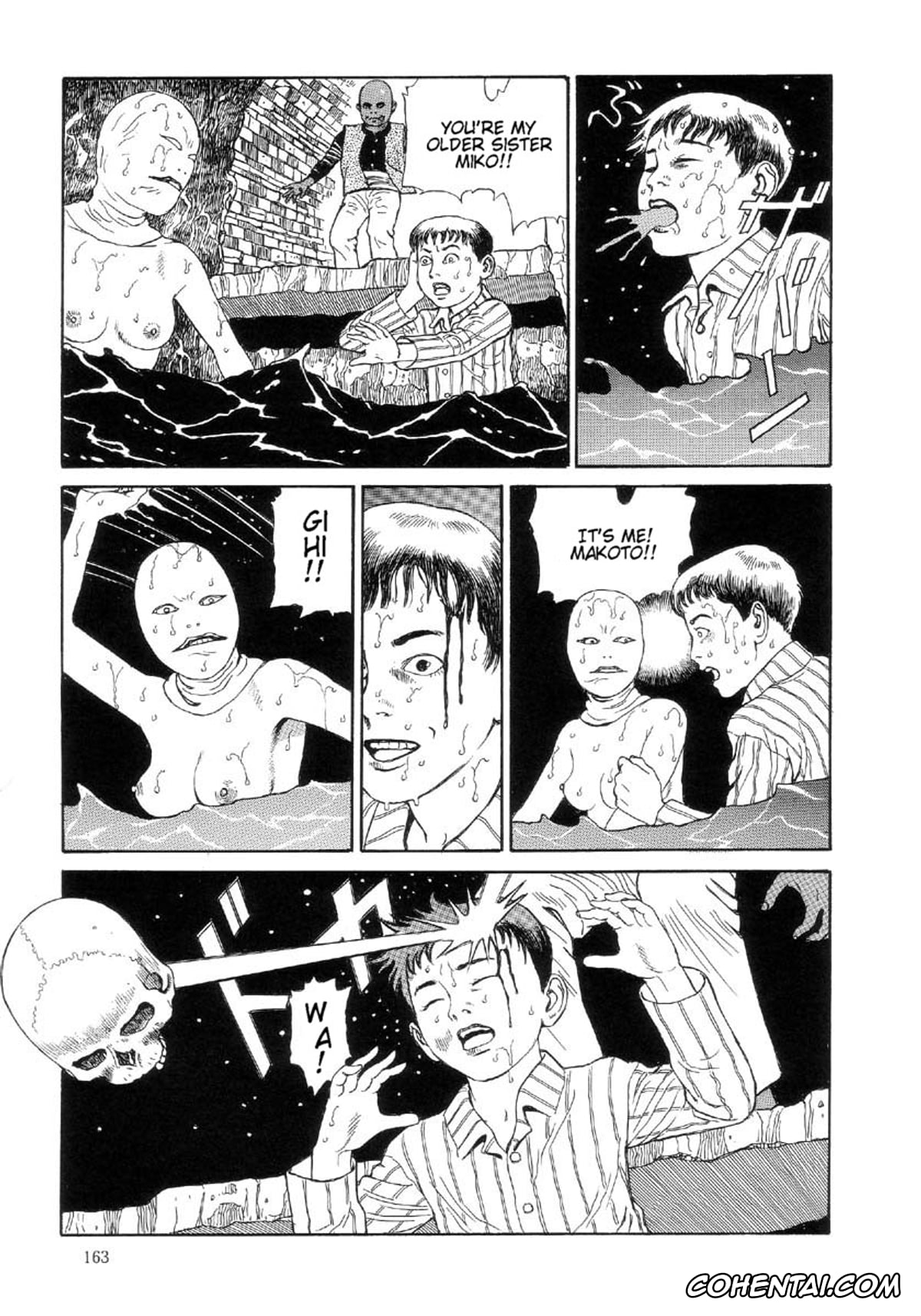 Manga porno, Tankoubon porno, Paradise – Warau Kyuuketsuki 2, pagina 167