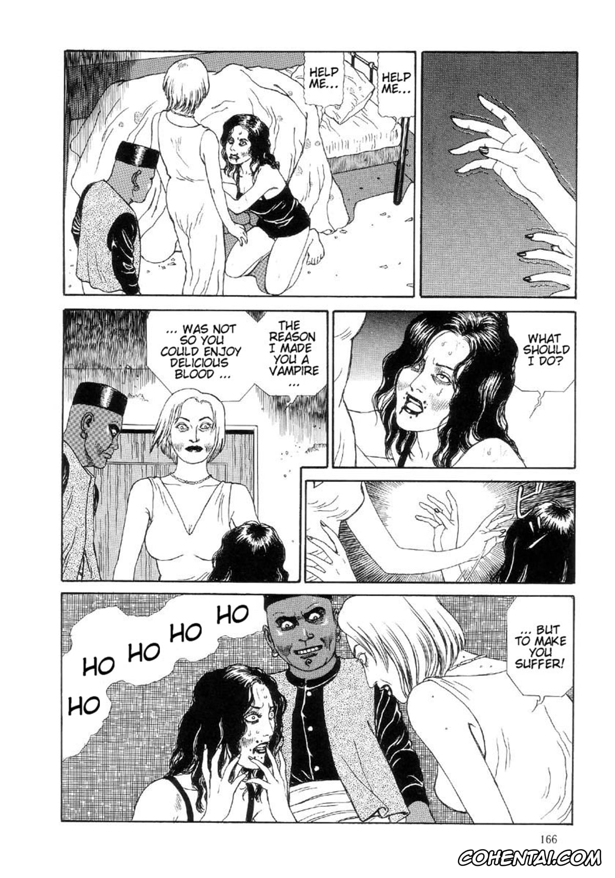 Manga porno, Tankoubon porno, Paradise – Warau Kyuuketsuki 2, pagina 170