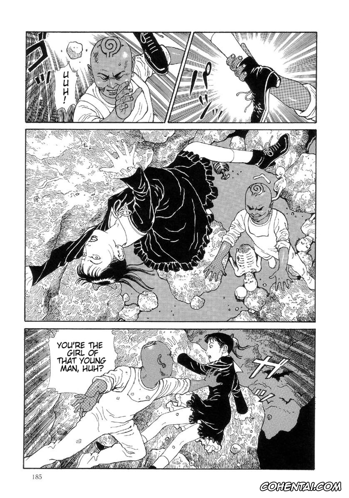 Manga porno, Tankoubon porno, Paradise – Warau Kyuuketsuki 2, pagina 188