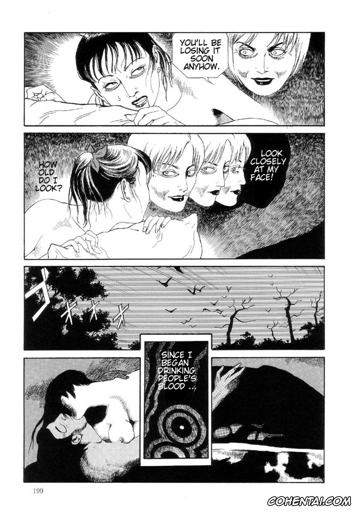 Manga xxx, Tankoubon xxx, Paradise – Warau Kyuuketsuki 2, pagina 202