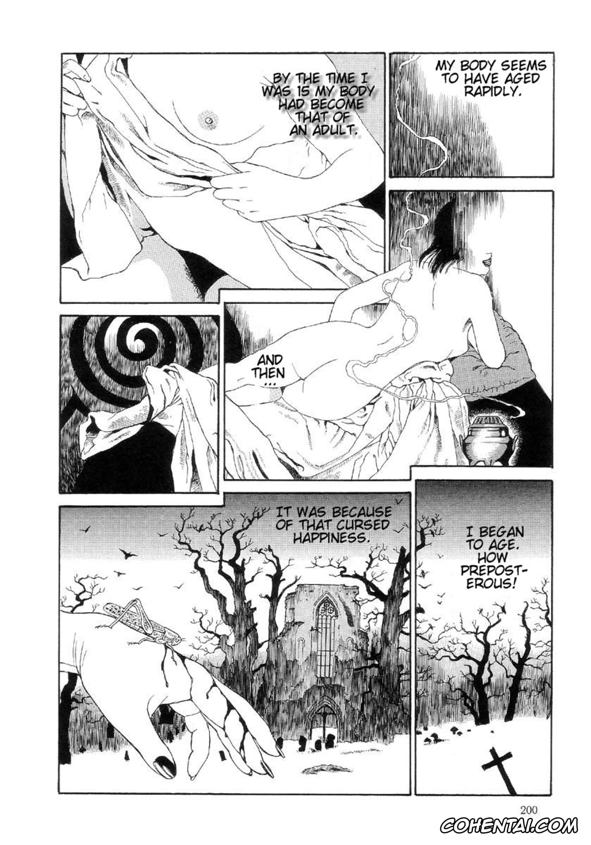 Manga porno, Tankoubon porno, Paradise – Warau Kyuuketsuki 2, pagina 203