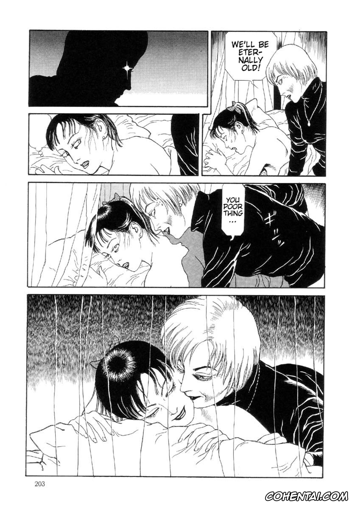 Manga porno, Tankoubon porno, Paradise – Warau Kyuuketsuki 2, pagina 206