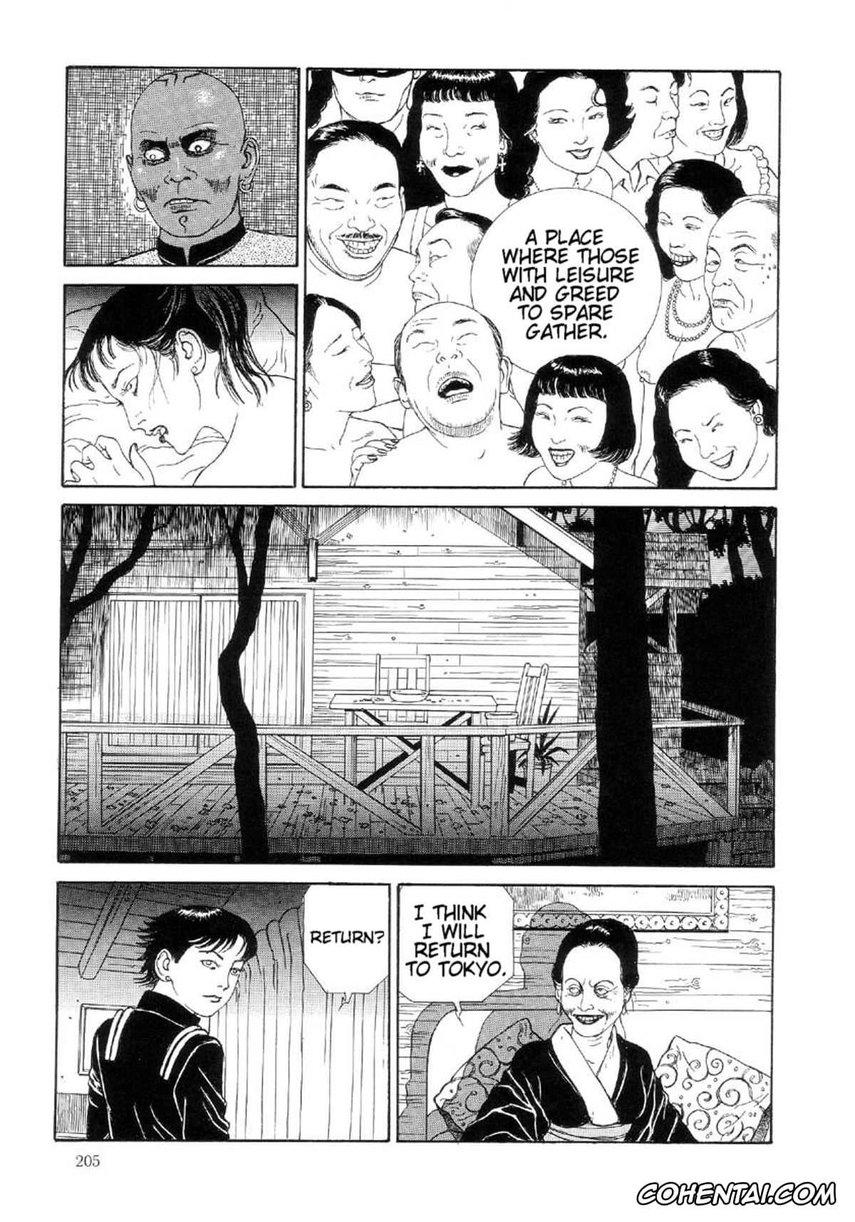 Manga xxx, Tankoubon xxx, Paradise – Warau Kyuuketsuki 2, pagina 208