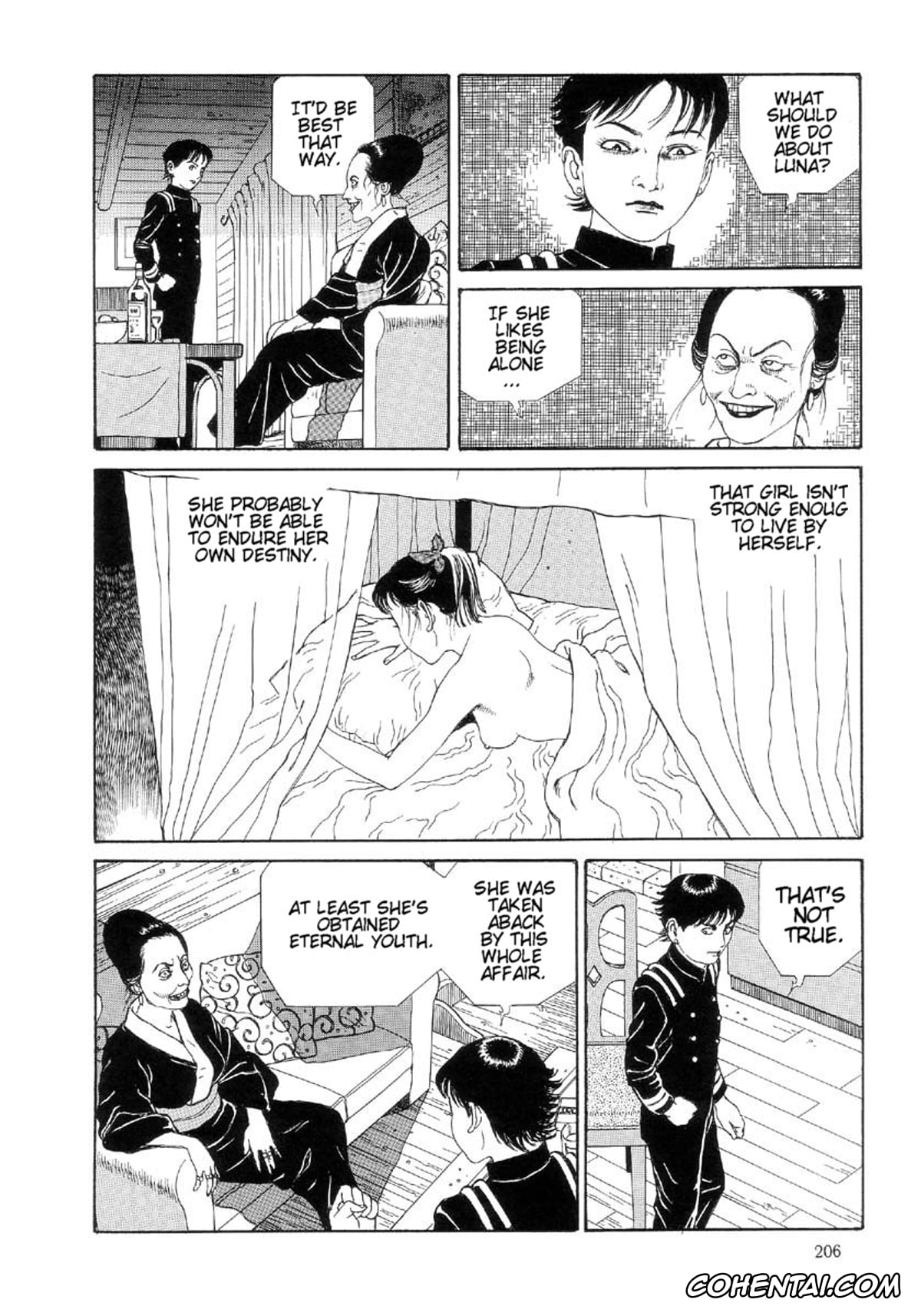 Manga porno, Tankoubon porno, Paradise – Warau Kyuuketsuki 2, pagina 209