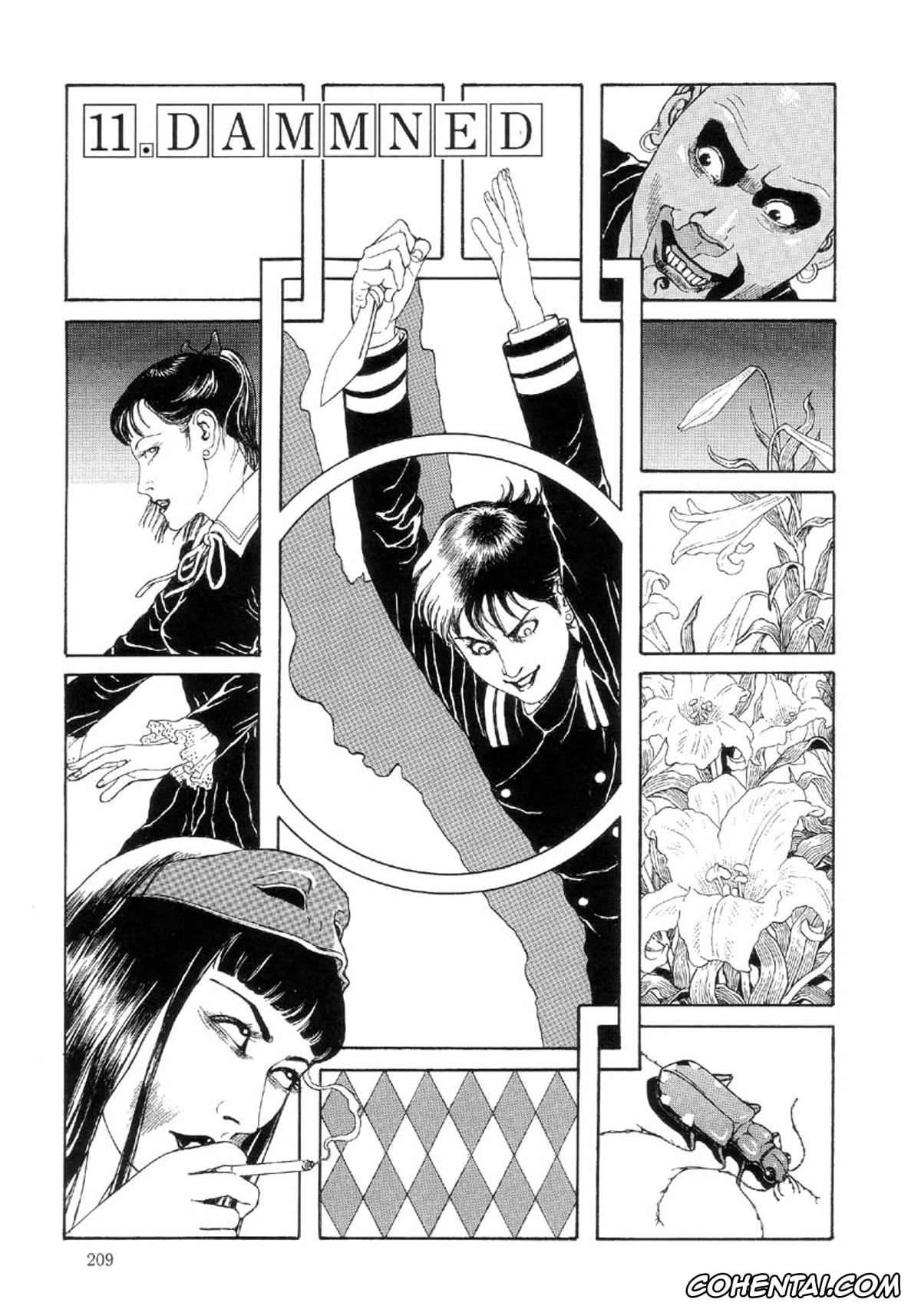 Manga porno, Tankoubon porno, Paradise – Warau Kyuuketsuki 2, pagina 212