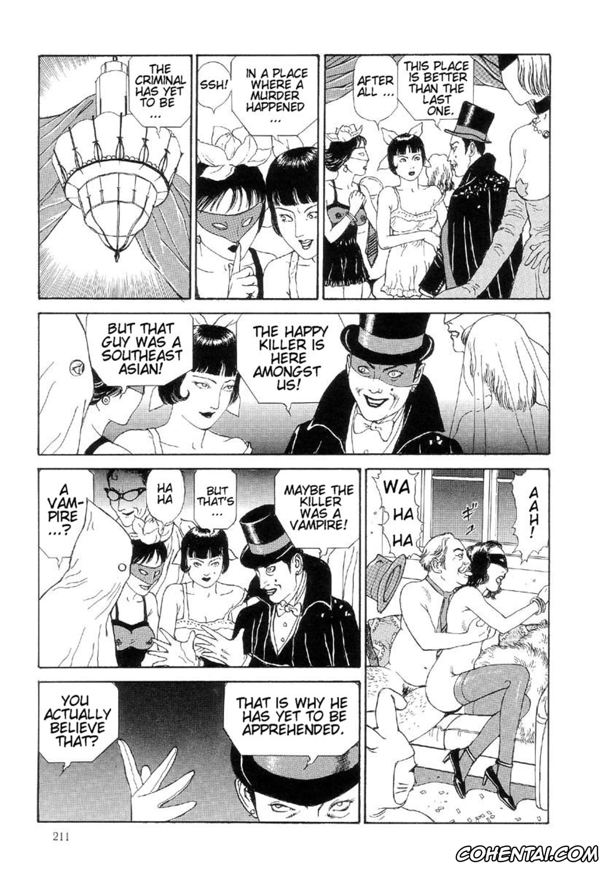 Manga xxx, Tankoubon xxx, Paradise – Warau Kyuuketsuki 2, pagina 214