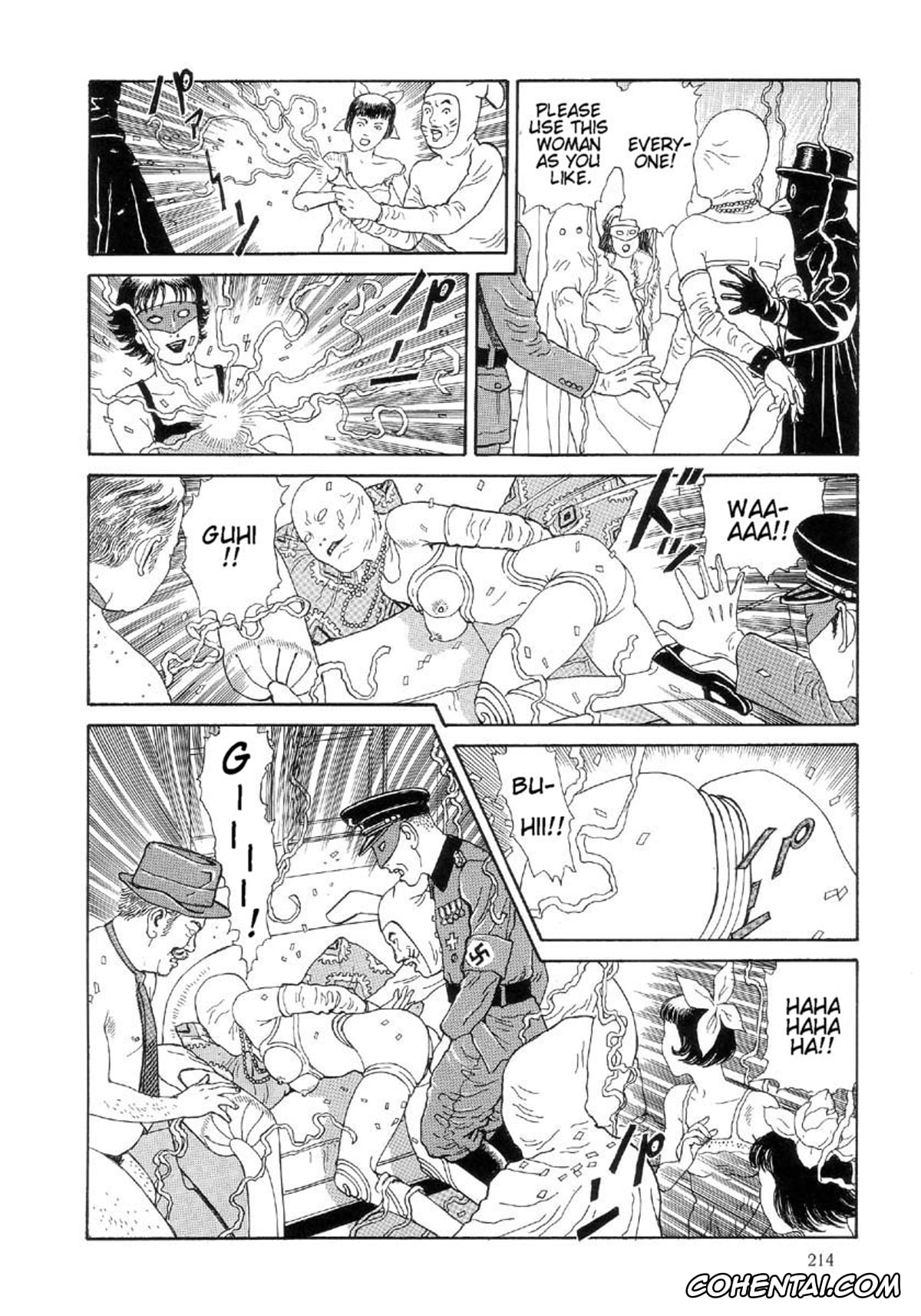 Manga xxx, Tankoubon xxx, Paradise – Warau Kyuuketsuki 2, pagina 217