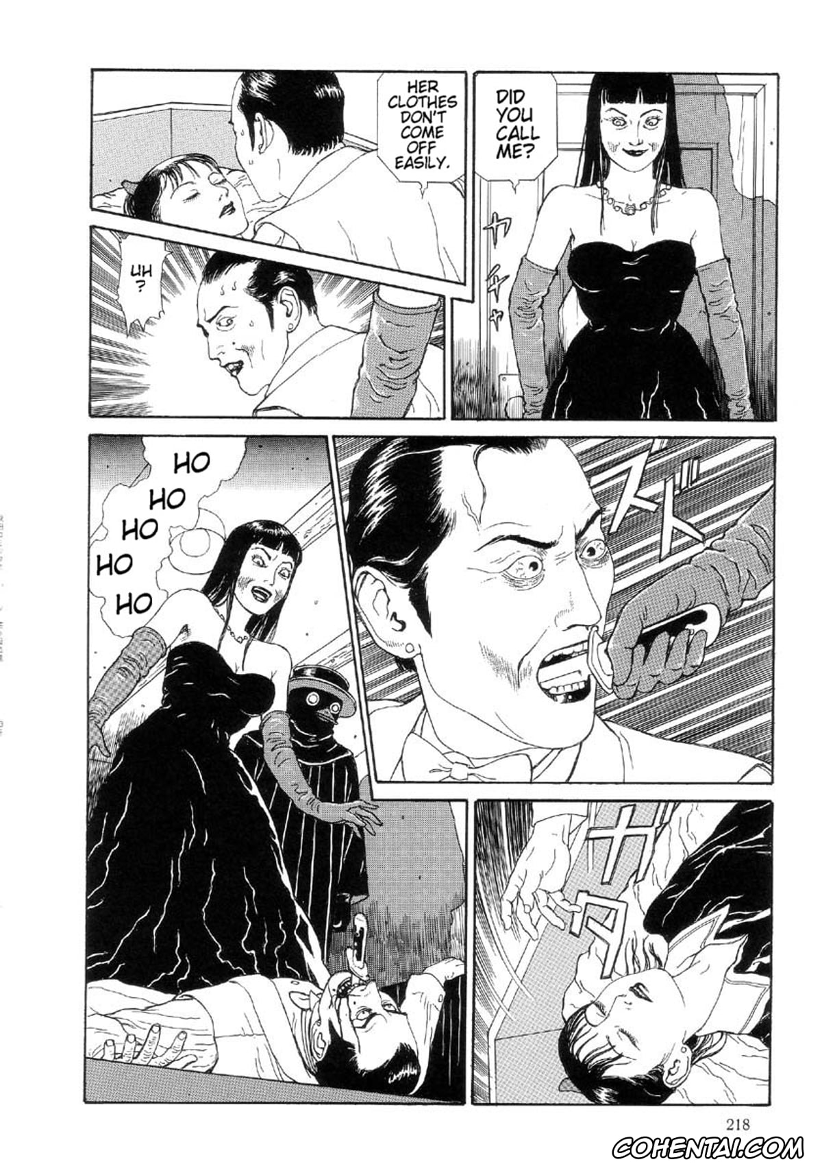 Manga porno, Tankoubon porno, Paradise – Warau Kyuuketsuki 2, pagina 221