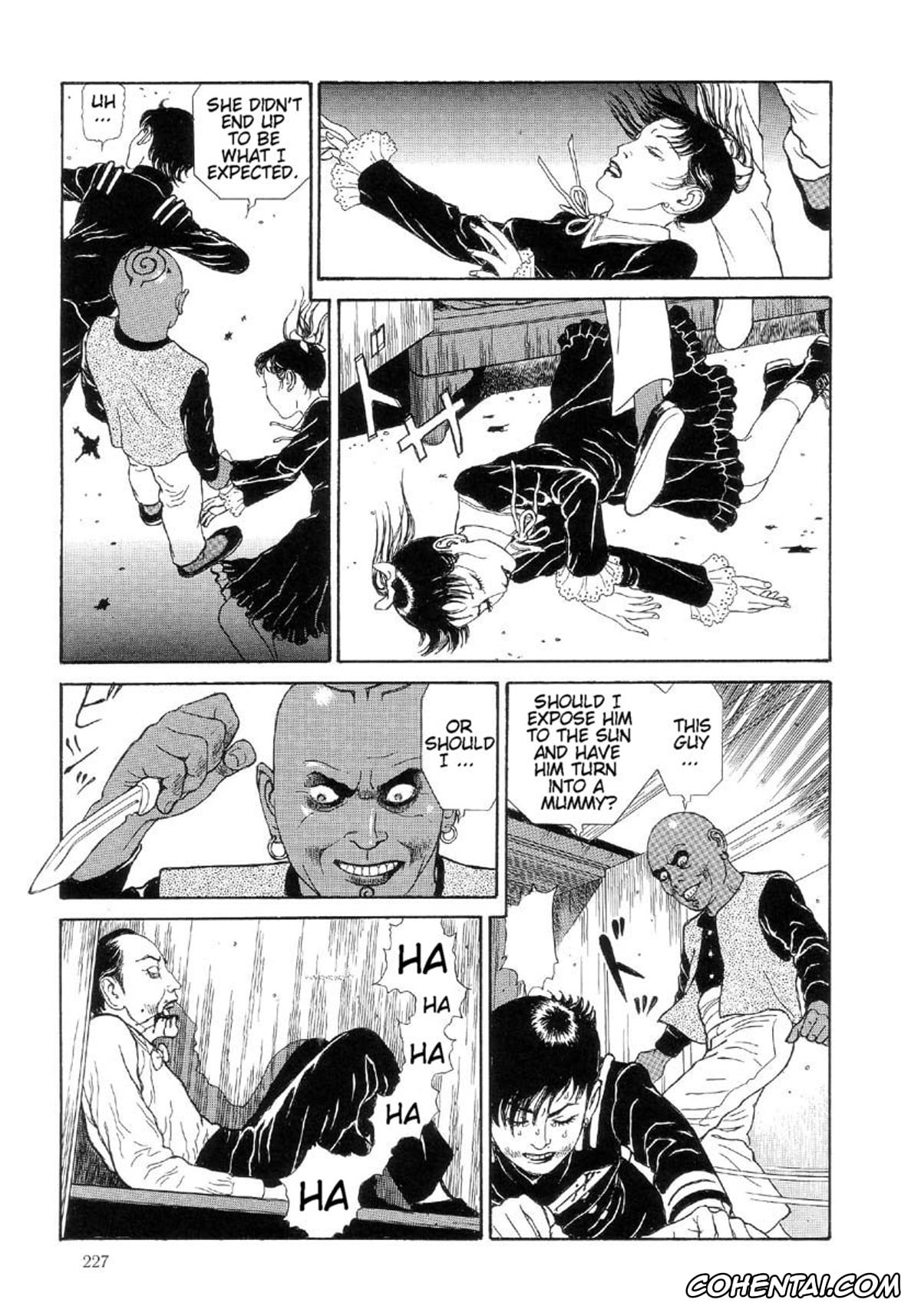 Manga porno, Tankoubon porno, Paradise – Warau Kyuuketsuki 2, pagina 230