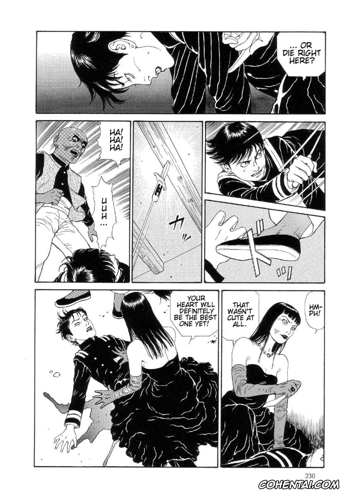 Manga porno, Tankoubon porno, Paradise – Warau Kyuuketsuki 2, pagina 233