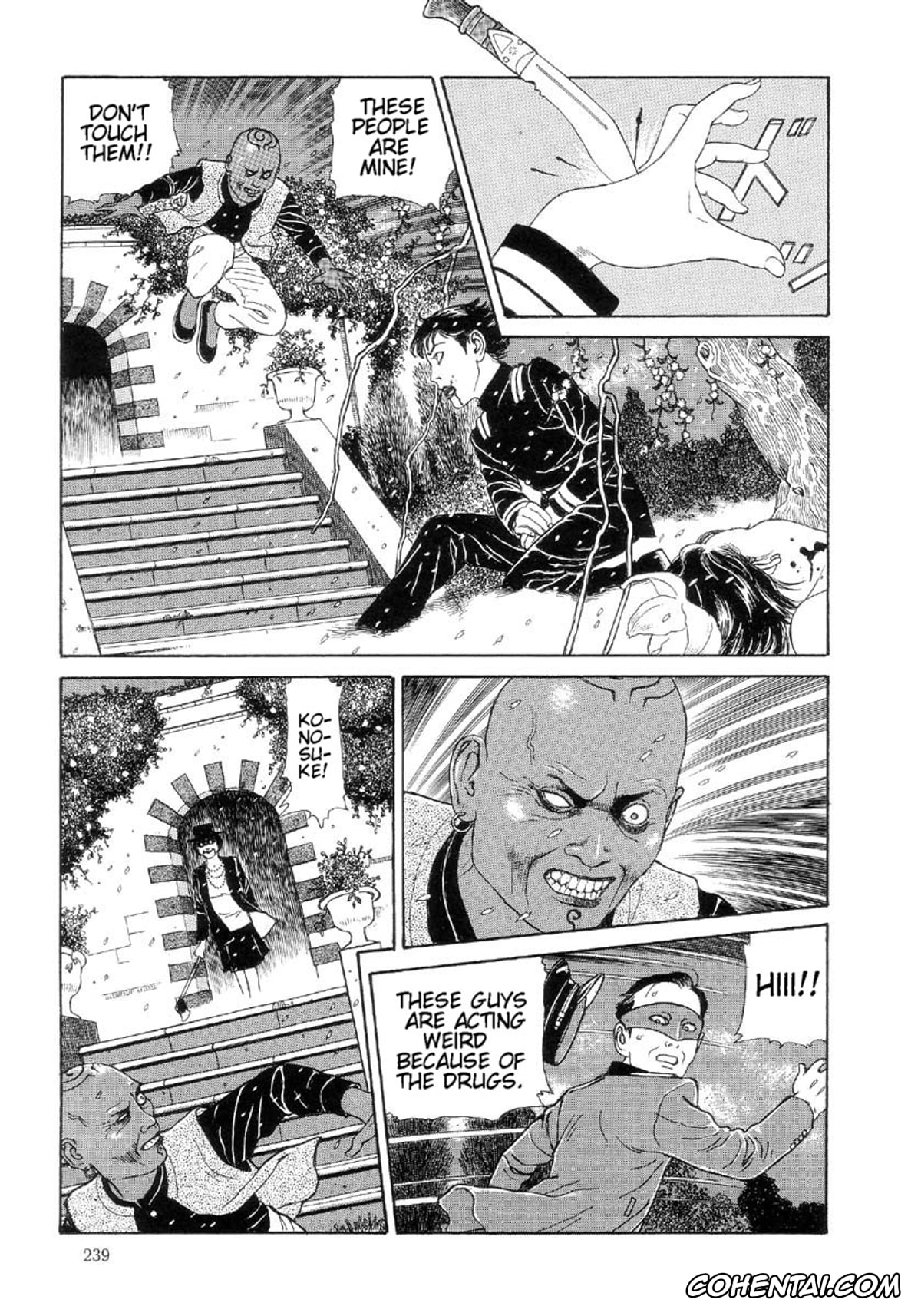 Manga porno, Tankoubon porno, Paradise – Warau Kyuuketsuki 2, pagina 242