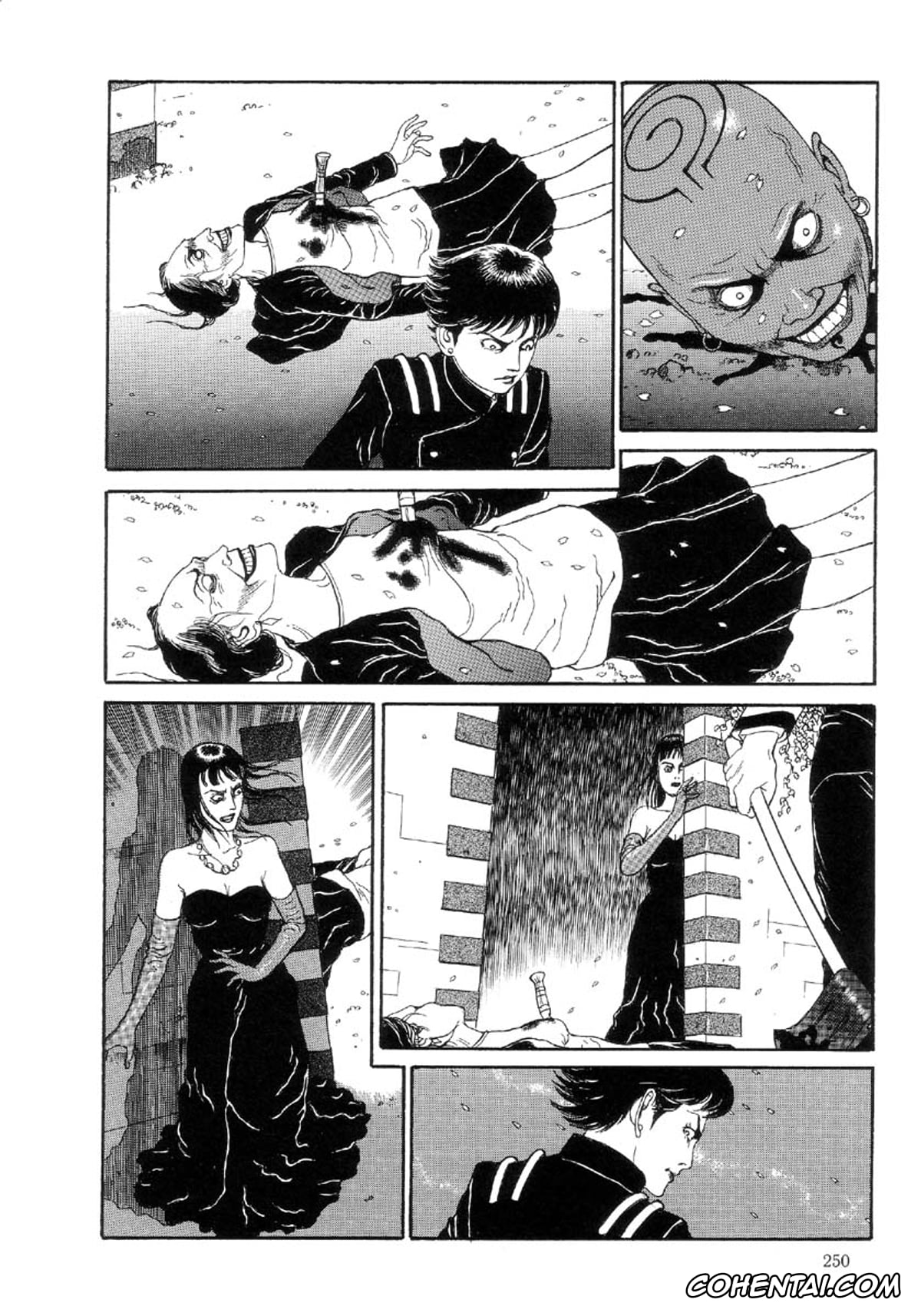 Manga porno, Tankoubon porno, Paradise – Warau Kyuuketsuki 2, pagina 251