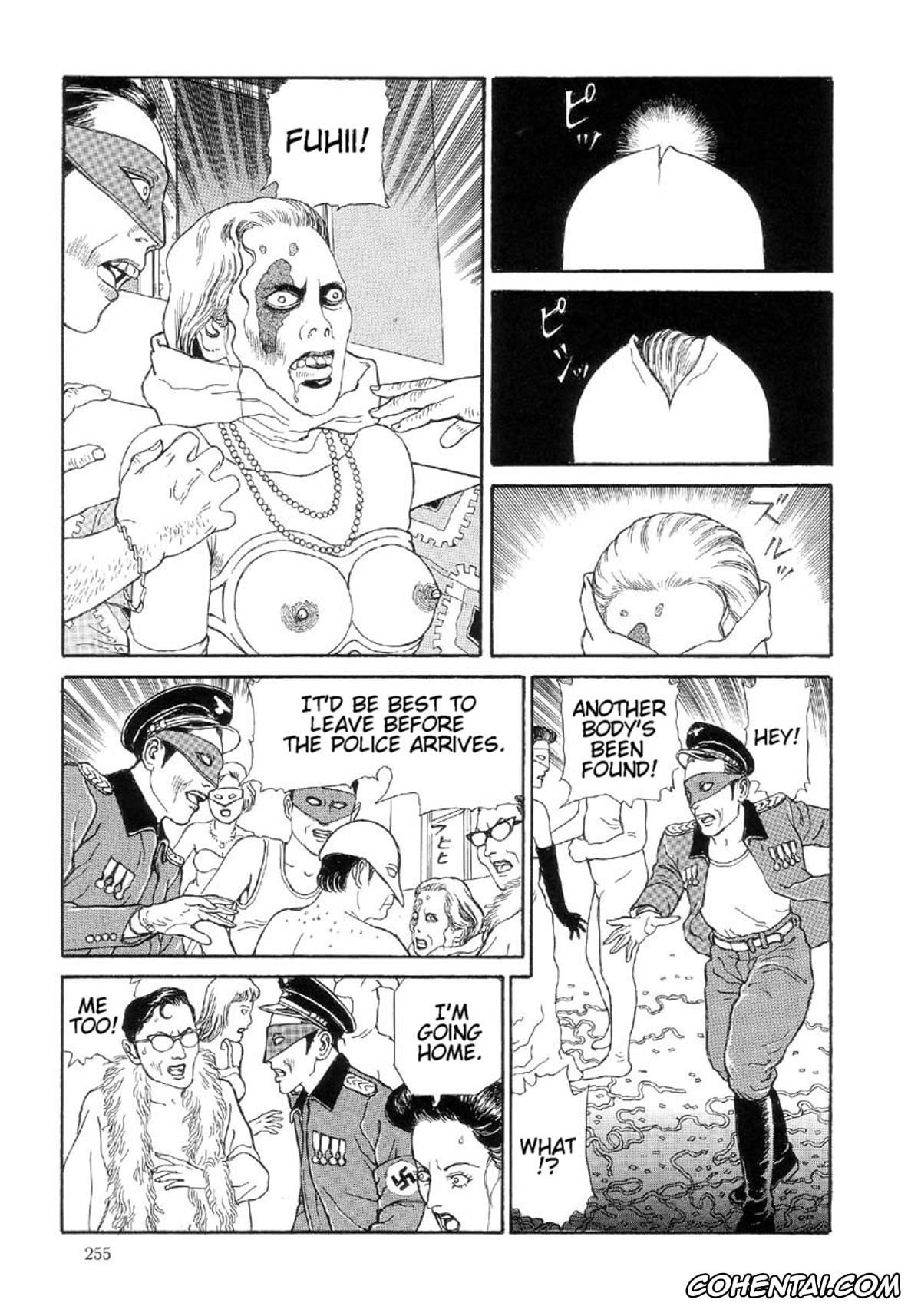 Manga xxx, Tankoubon xxx, Paradise – Warau Kyuuketsuki 2, pagina 256