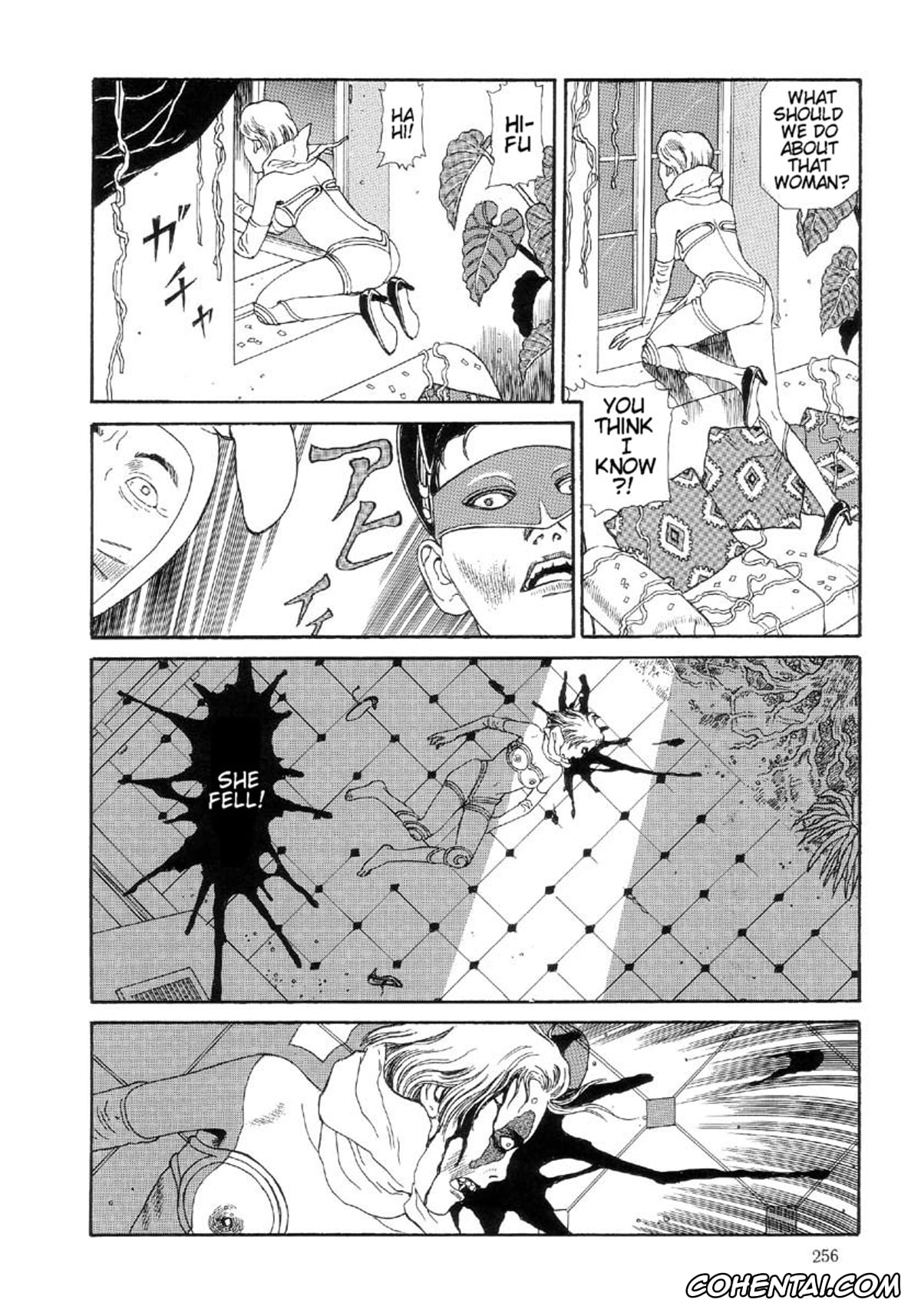 Manga porno, Tankoubon porno, Paradise – Warau Kyuuketsuki 2, pagina 257