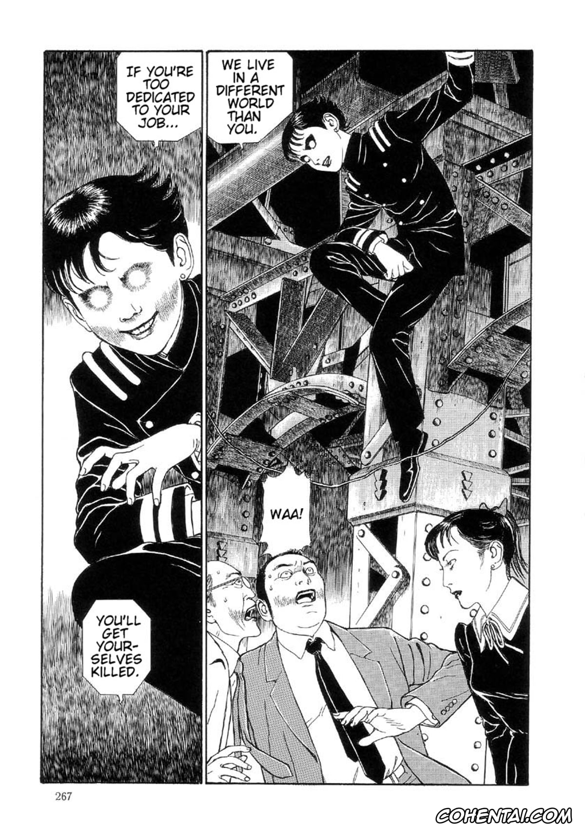 Manga xxx, Tankoubon xxx, Paradise – Warau Kyuuketsuki 2, pagina 268
