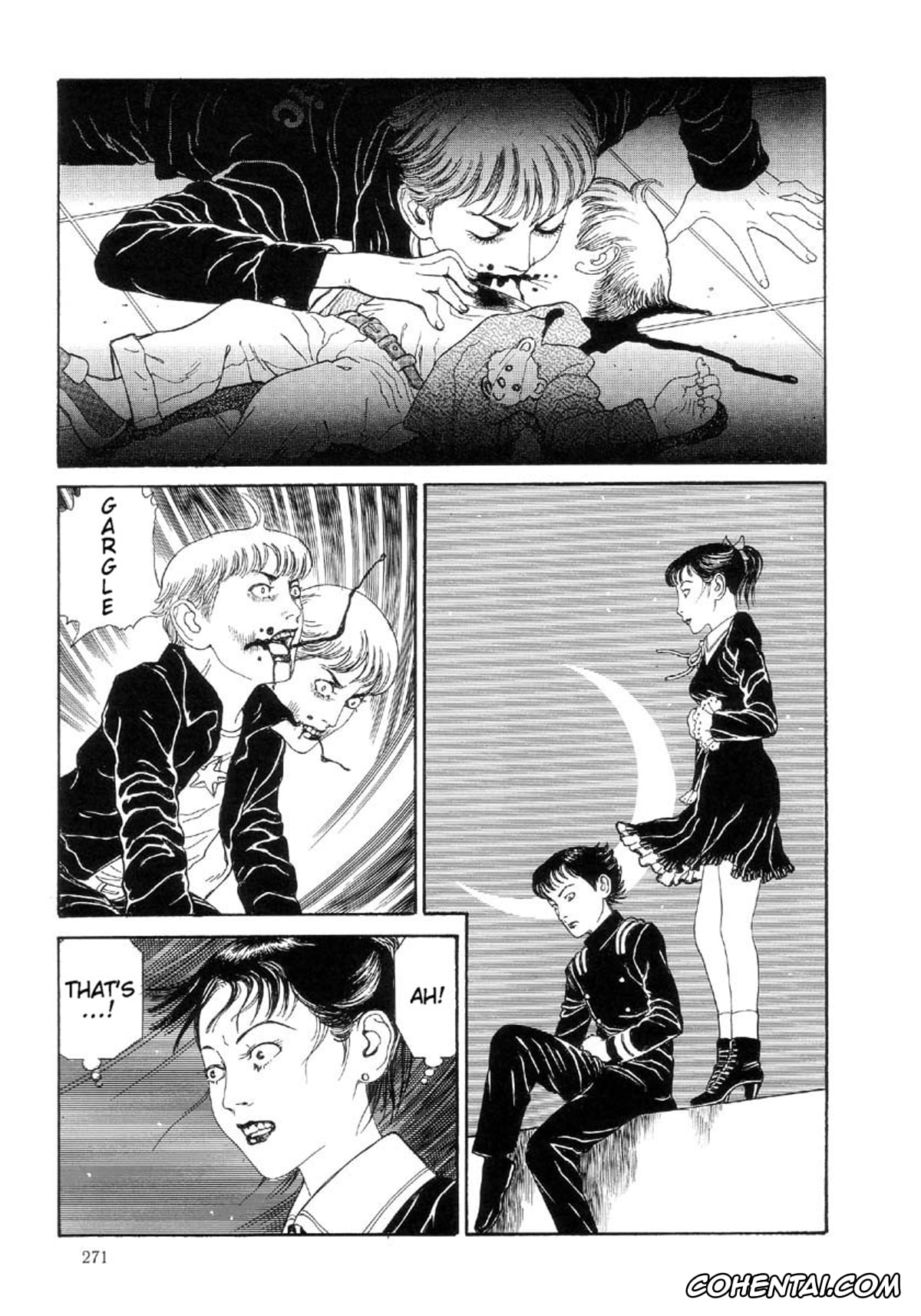 Manga porno, Tankoubon porno, Paradise – Warau Kyuuketsuki 2, pagina 272