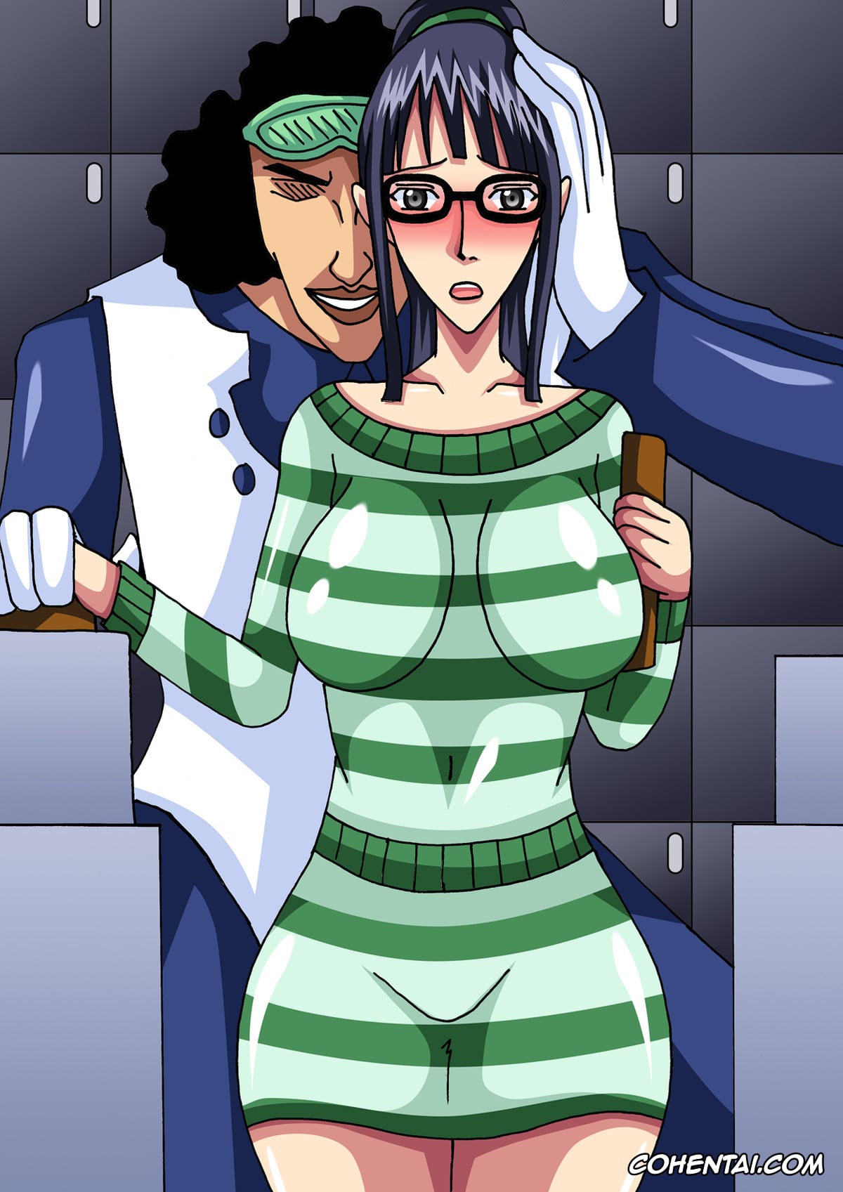 One Piece hentai, Miss Goldenweek hentai, Nami hentai, Nico Robin hentai, Smoker hentai, Tashigi hentai, Tony Tony Chopper hentai, CameraMan’s Hidden Camera – Volume 01′ One Price Girls (One Piece), pagina 66