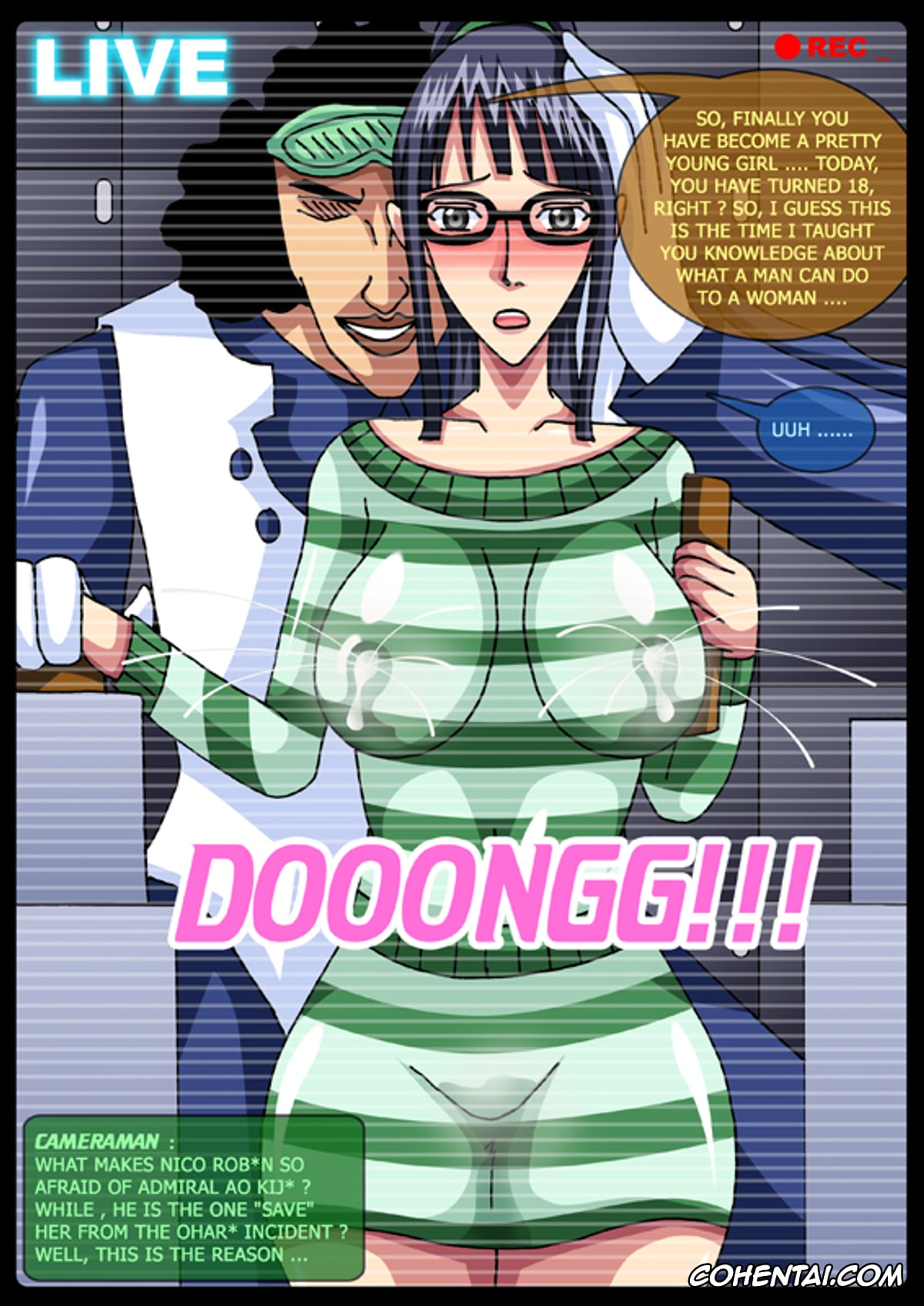 One Piece porno, Miss Goldenweek porno, Nami porno, Nico Robin porno, Smoker porno, Tashigi porno, Tony Tony Chopper porno, CameraMan’s Hidden Camera – Volume 01′ One Price Girls (One Piece), pagina 68