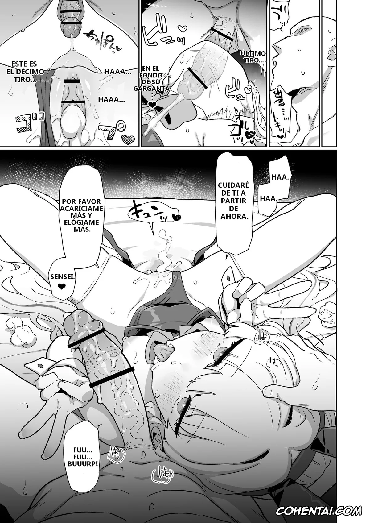 Blue Archive xxx, Sensei xxx, Toki Asuma xxx, Dokidoki Toki★Meki Maid Kiss (Blue Archive), pagina 28