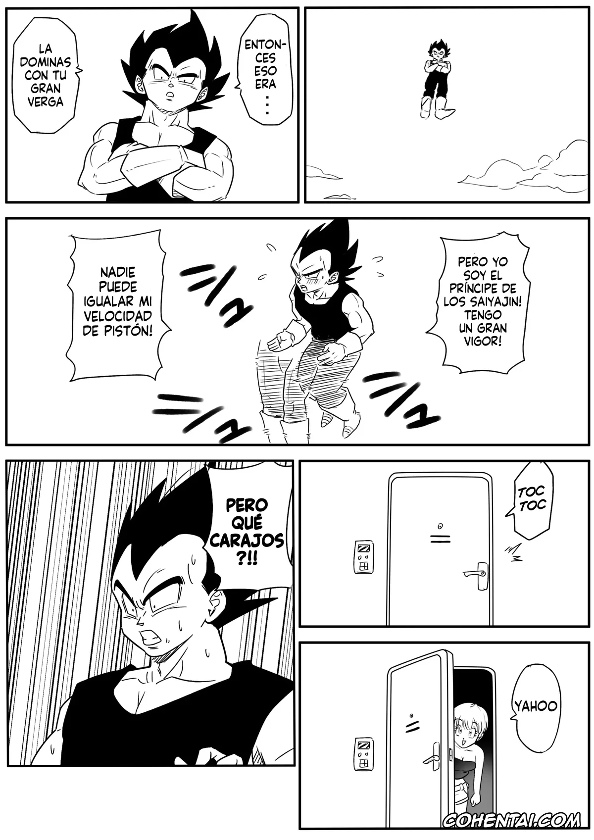 Dragon Ball Z porno, Android 18 porno, Bulma Briefs porno, Krillin porno, Vegeta porno, Yamcha porno, Kinpatsu NTR~Kyokon Mesu Ochi (Dragon Ball Z), pagina 8