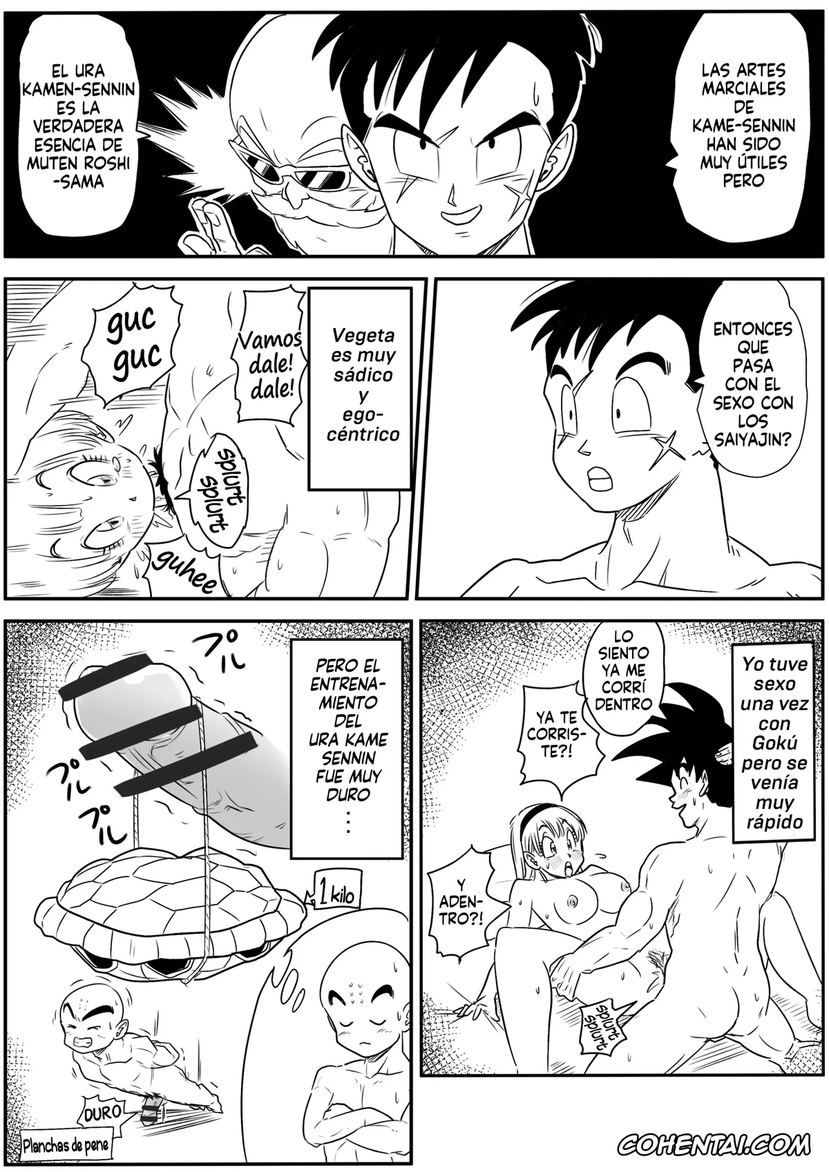Dragon Ball Z xxx, Android 18 xxx, Bulma Briefs xxx, Krillin xxx, Vegeta xxx, Yamcha xxx, Kinpatsu NTR~Kyokon Mesu Ochi (Dragon Ball Z), pagina 10