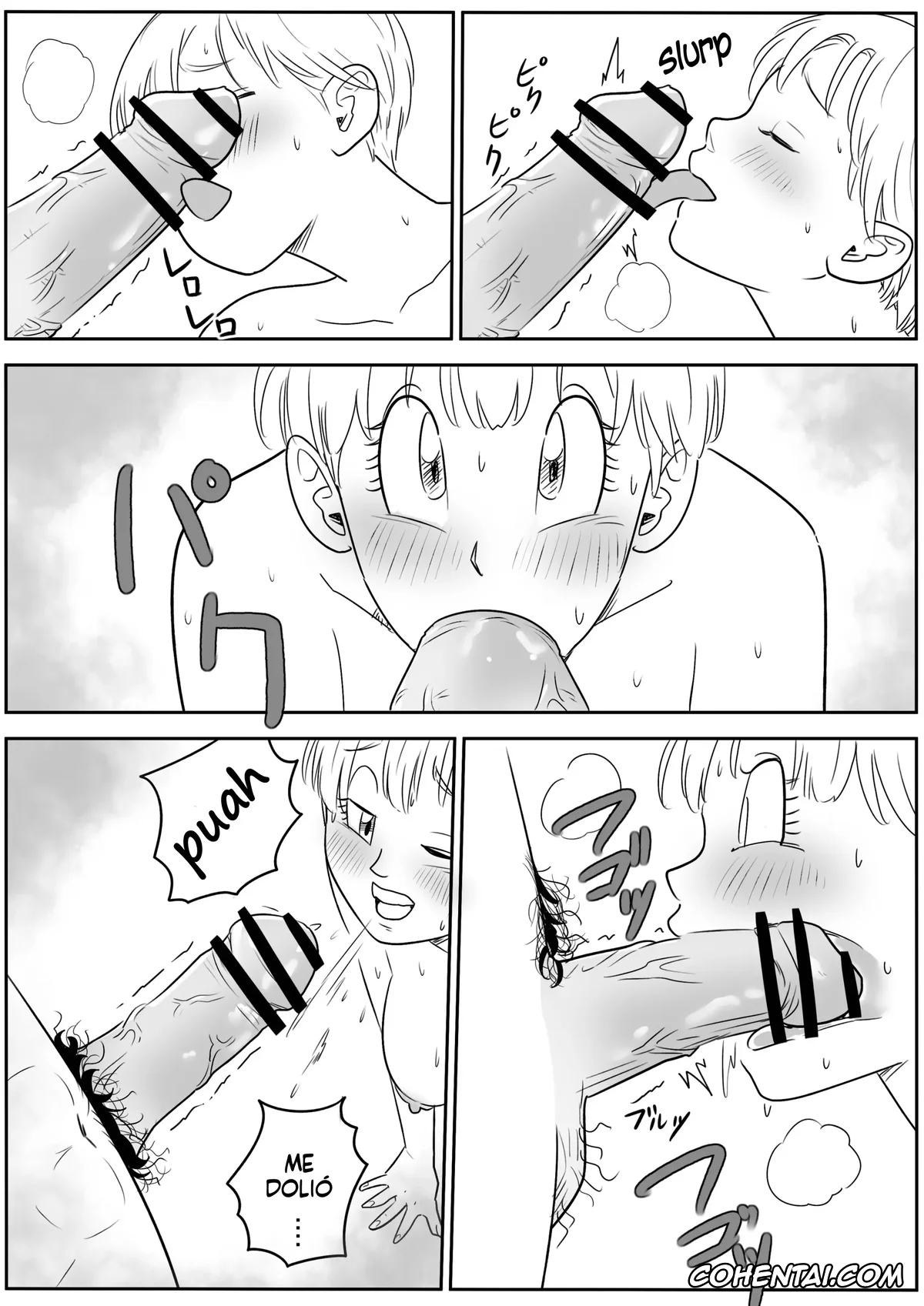 Dragon Ball Z porno, Android 18 porno, Bulma Briefs porno, Krillin porno, Vegeta porno, Yamcha porno, Kinpatsu NTR~Kyokon Mesu Ochi (Dragon Ball Z), pagina 14