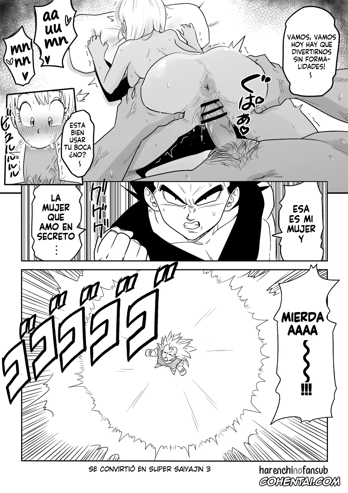 Dragon Ball Z porno, Android 18 porno, Bulma Briefs porno, Krillin porno, Vegeta porno, Yamcha porno, Kinpatsu NTR~Kyokon Mesu Ochi (Dragon Ball Z), pagina 26