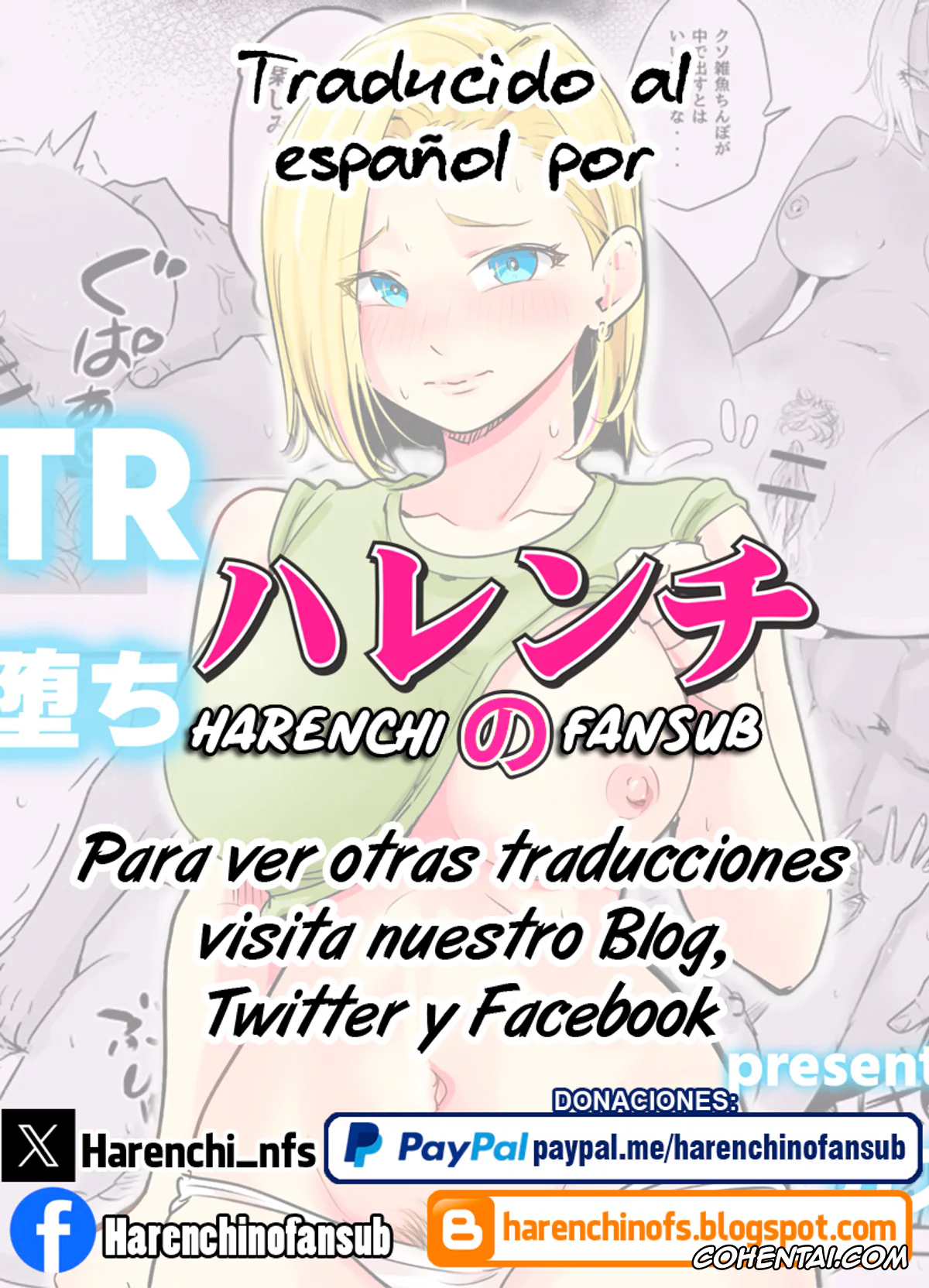 Dragon Ball Z xxx, Android 18 xxx, Bulma Briefs xxx, Krillin xxx, Vegeta xxx, Yamcha xxx, Kinpatsu NTR~Kyokon Mesu Ochi (Dragon Ball Z), pagina 28