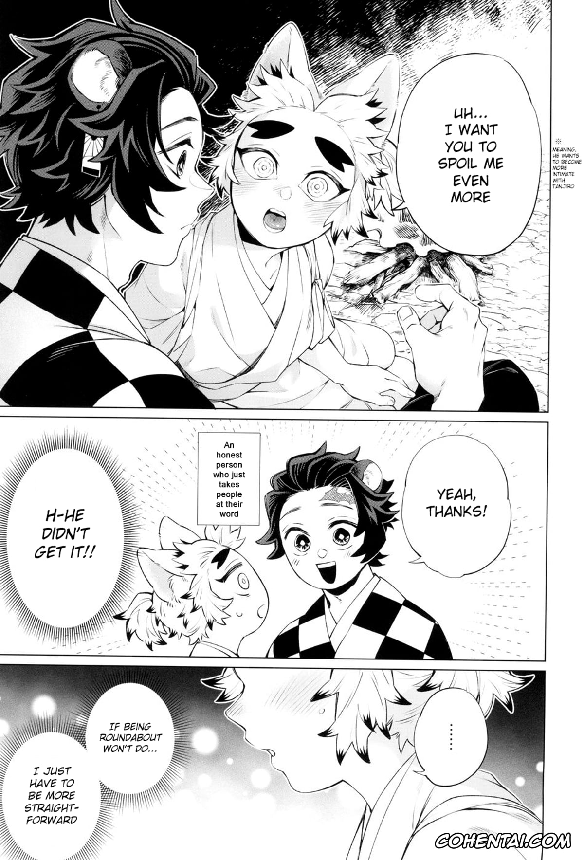 Kimetsu No Yaiba | Demon Slayer hentai, Senjuro Rengoku hentai, Tanjirou Kamado hentai, Tanjirou-san Kodomo Atsukai Shinaide Kudasai (Kimetsu no Yaiba), pagina 9