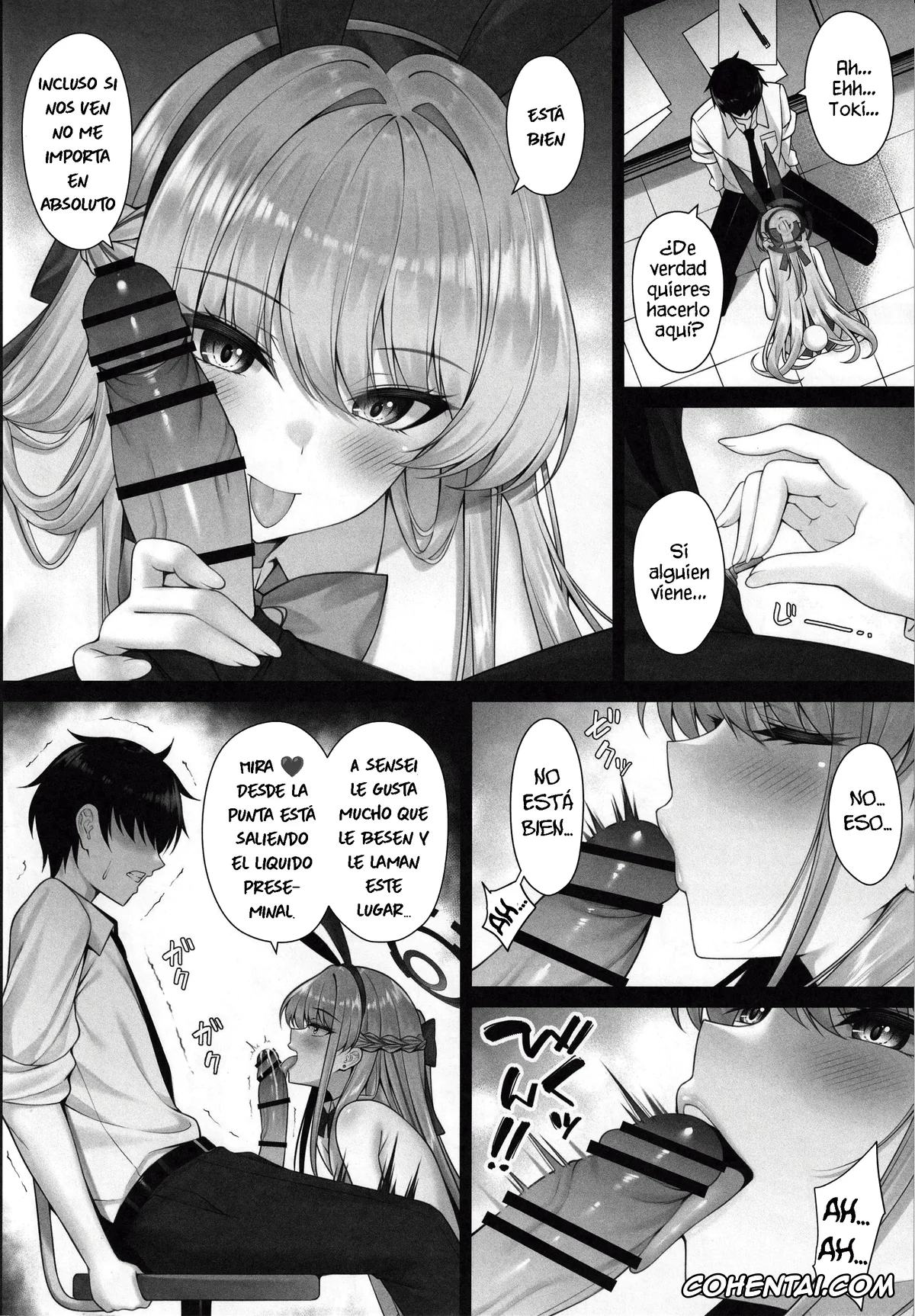 Blue Archive hentai, Sensei hentai, Toki Asuma hentai, Toki no Toiki (Blue Archive), pagina 3