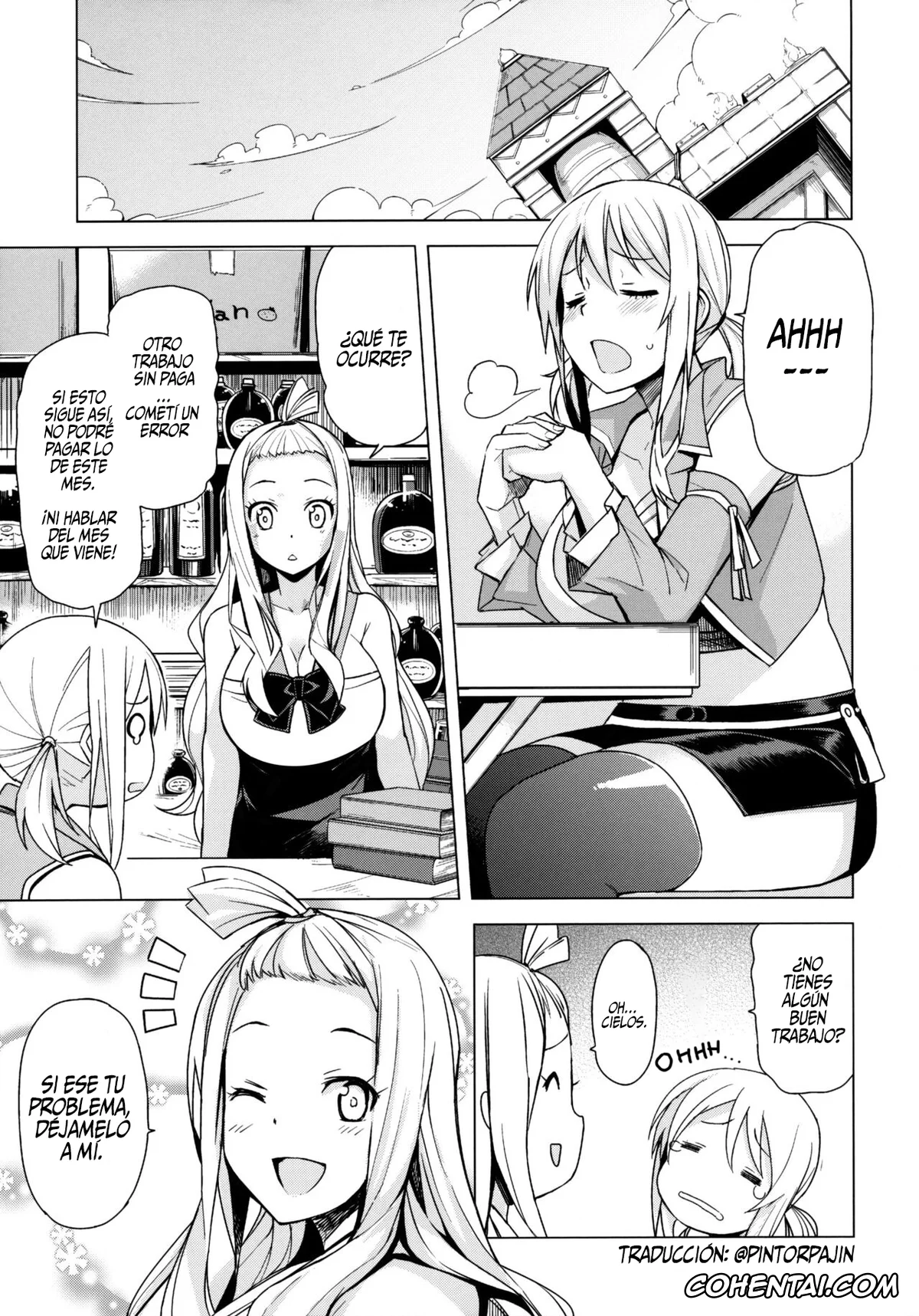 Fairy Tail porno, Lucy Heartfilia porno, Chichikko Bitch 4 (Fairy Tail), pagina 2