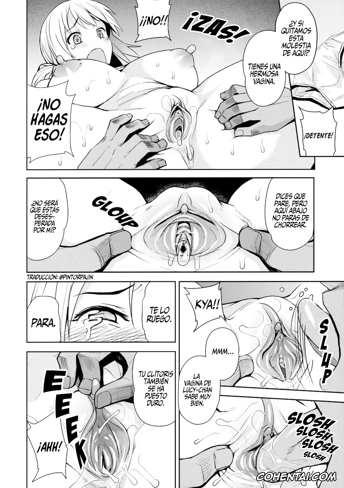 Fairy Tail porno, Lucy Heartfilia porno, Chichikko Bitch 4 (Fairy Tail), pagina 11