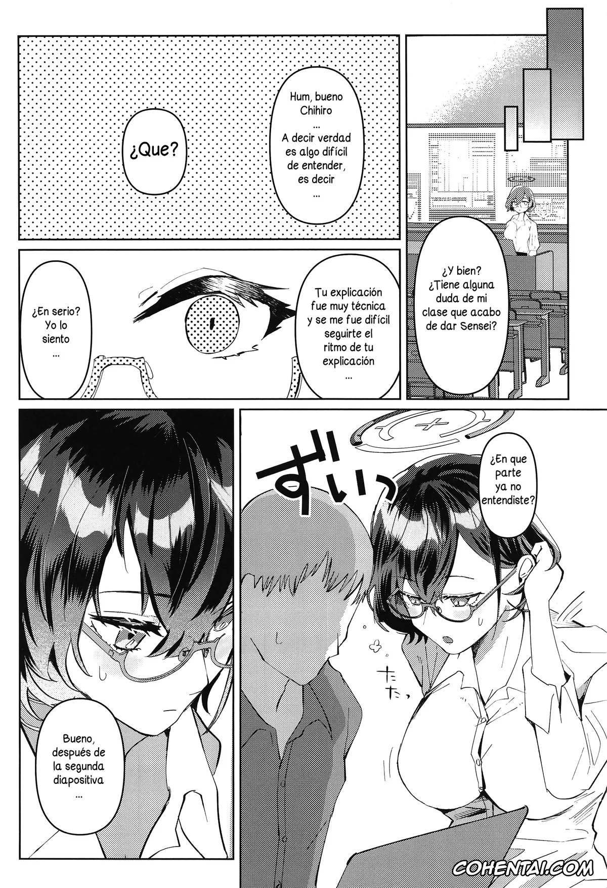 Blue Archive hentai, Chihiro Kagami hentai, Private Security Lesson (Blue Archive), pagina 6