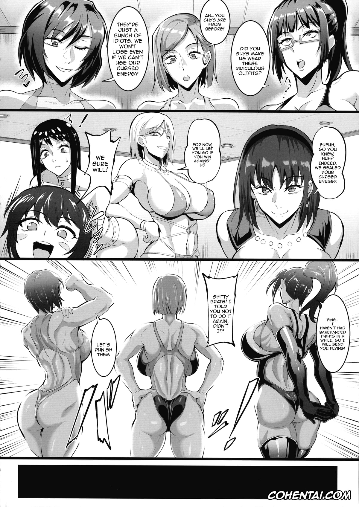 Jujutsu Kaisen porno, Mai Zenin porno, Maki Zenin porno, Nobara Kugisaki porno, Jujutsu Shoujo 3.0 (Jujutsu Kaisen), pagina 8