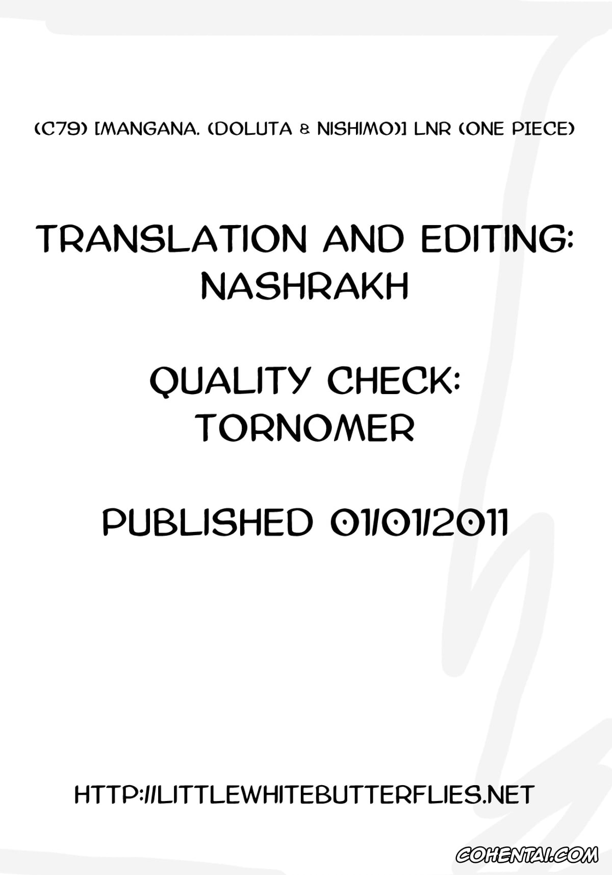 One Piece porno, Nami porno, Usopp porno, LNR – Love Nami Return (One Piece), pagina 2