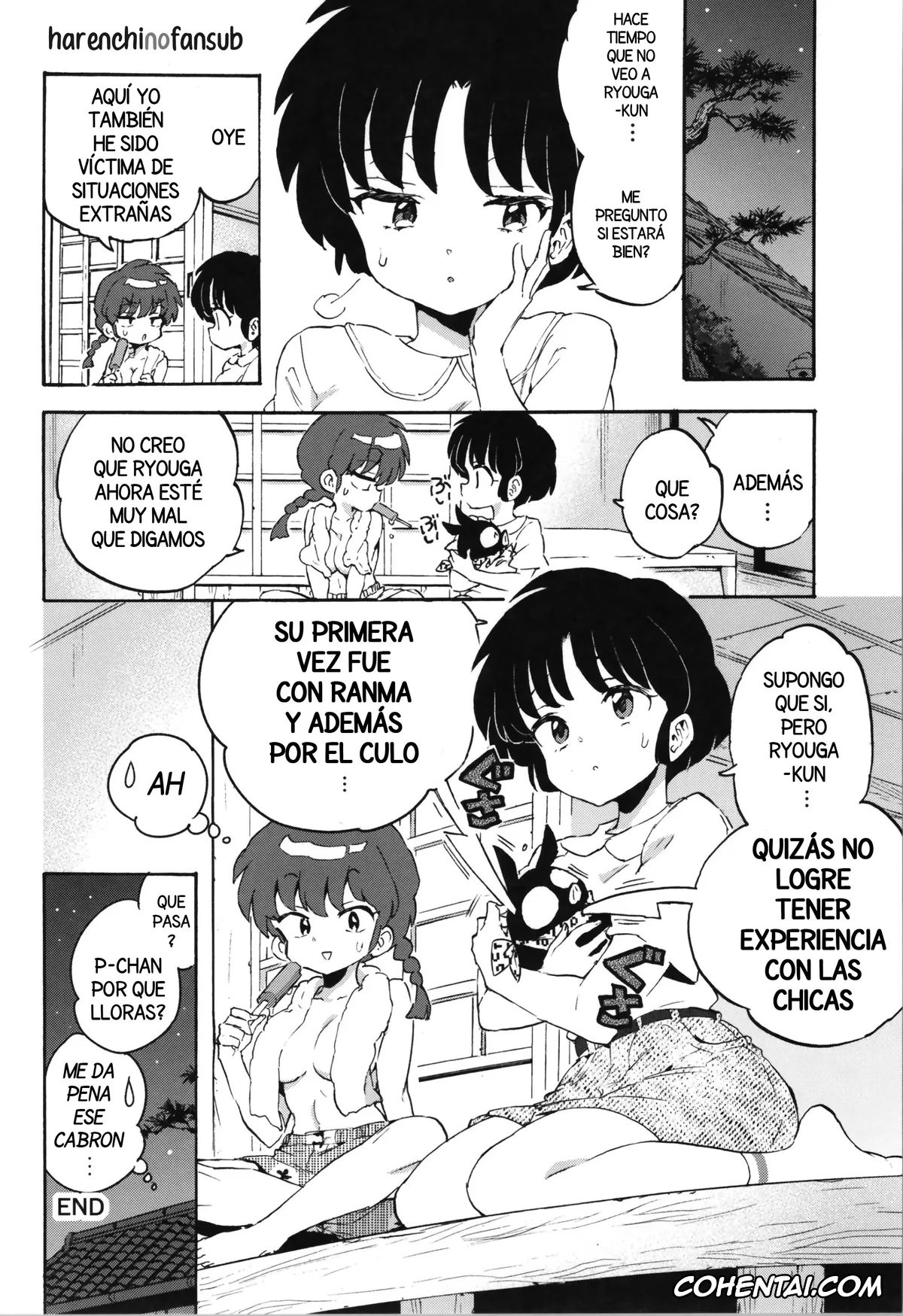 Ranma 1/2 hentai, Akane Tendo hentai, Ranma Saotome hentai, Ryoga Hibiki hentai, Shampoo hentai, Ukyo Kuonji hentai, Buta mo Arukeba Bou ni Ataru (Ranma 1/2), pagina 30