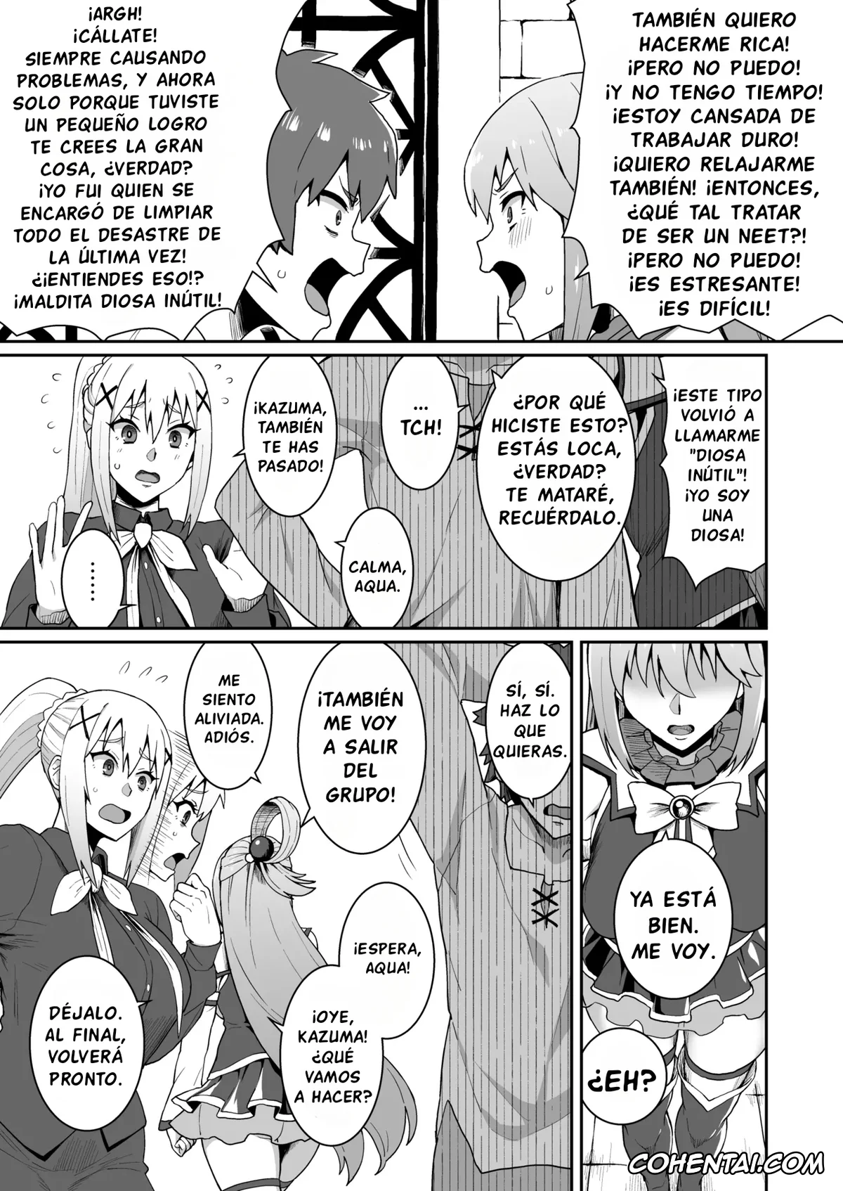 Kono Subarashii Sekai ni Syukufuku o! hentai, Aqua hentai, Darkness | Lalatina Ford Dustiness hentai, Ah Nante Subarashii Sekai (Kono Subarashii Sekai ni Syukufuku o!), pagina 3