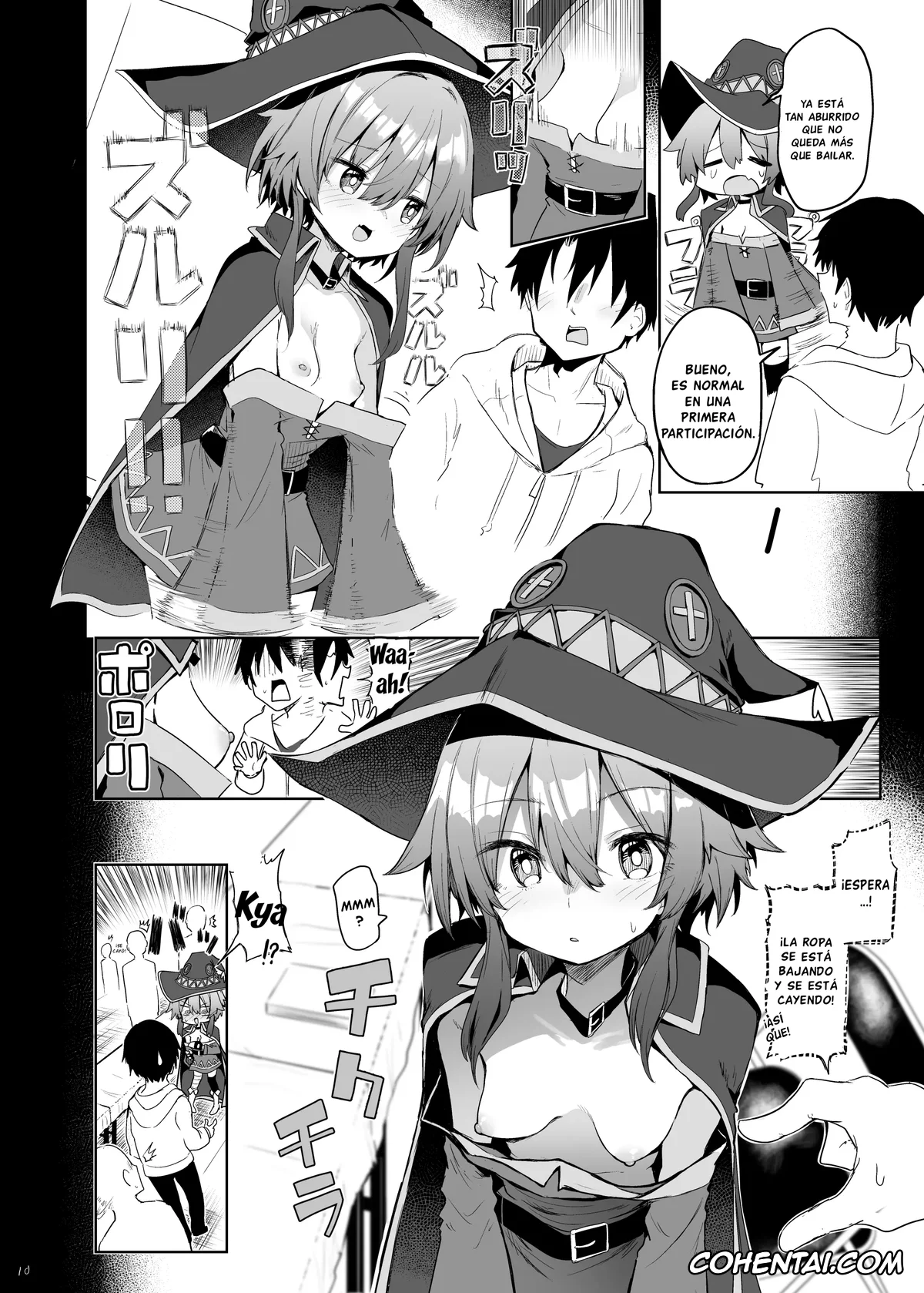 Kono Subarashii Sekai ni Syukufuku o! xxx, Megumin xxx, Megumin Cosplayer to Off-Pako Gokko (Kono Subarashii Sekai ni Syukufuku o!), pagina 10