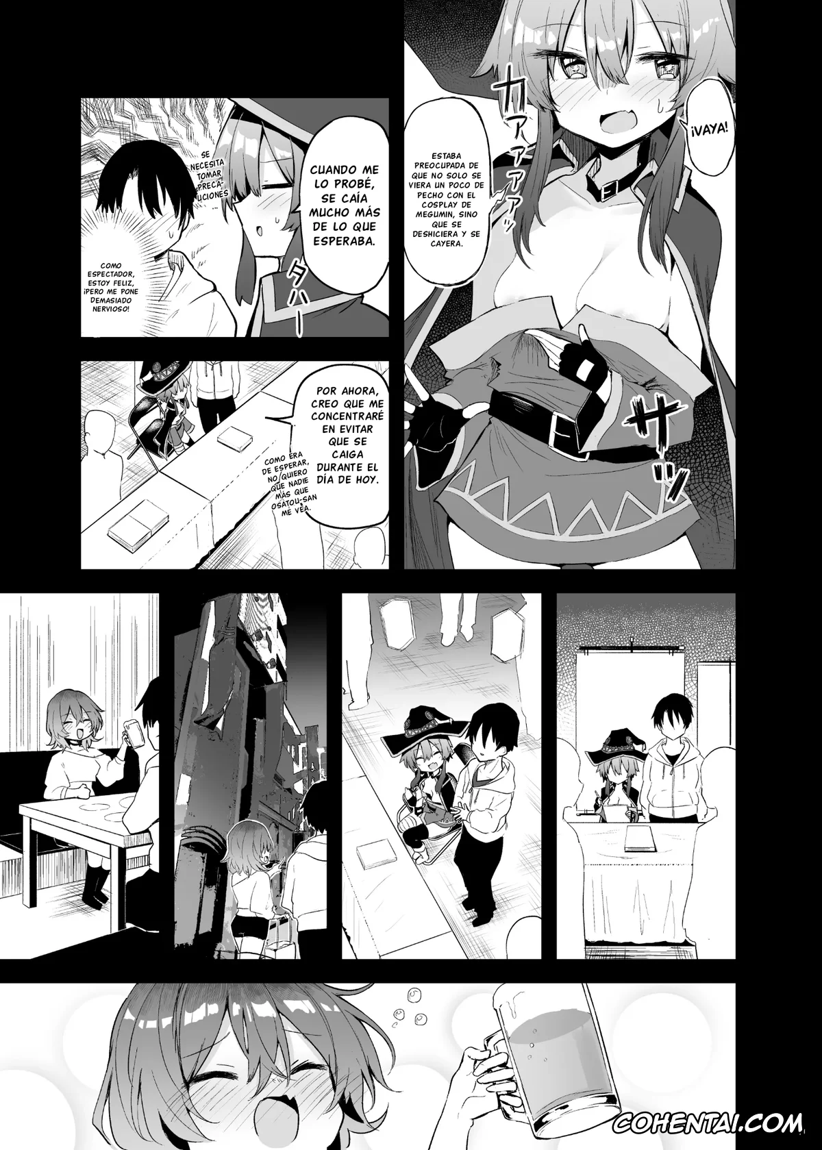 Kono Subarashii Sekai ni Syukufuku o! porno, Megumin porno, Megumin Cosplayer to Off-Pako Gokko (Kono Subarashii Sekai ni Syukufuku o!), pagina 11