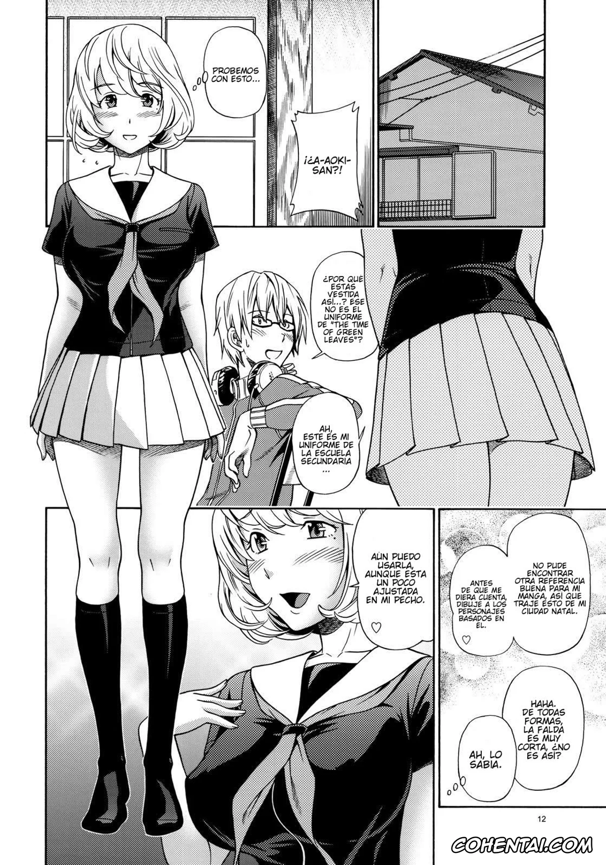 Bakuman porno, Akito Takagi porno, Yuriko Aoki porno, Tricolore (Bakuman), pagina 11