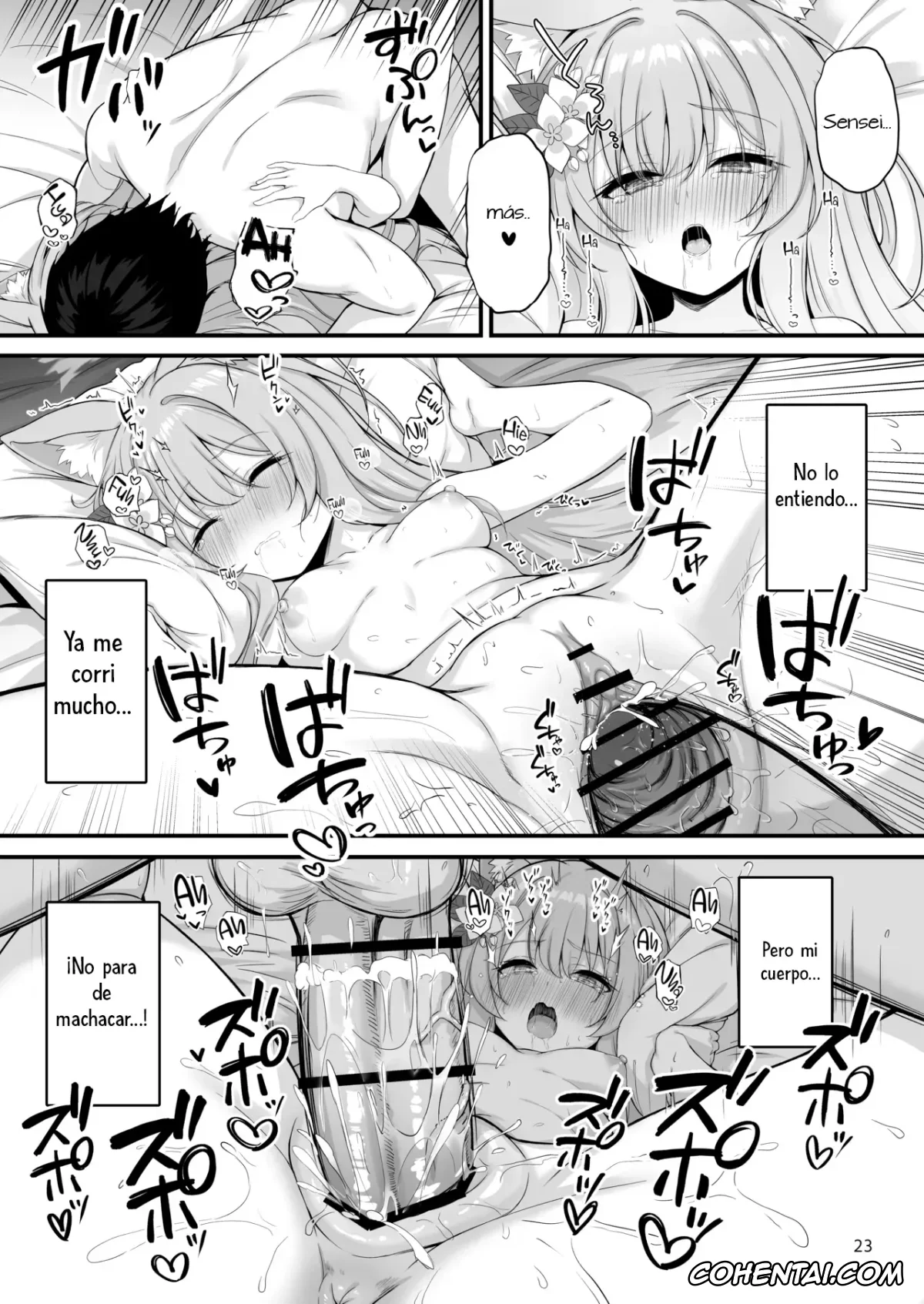 Blue Archive hentai, Mari Iochi hentai, Sensei hentai, Asa Chun Mari!? (Blue Archive), pagina 24