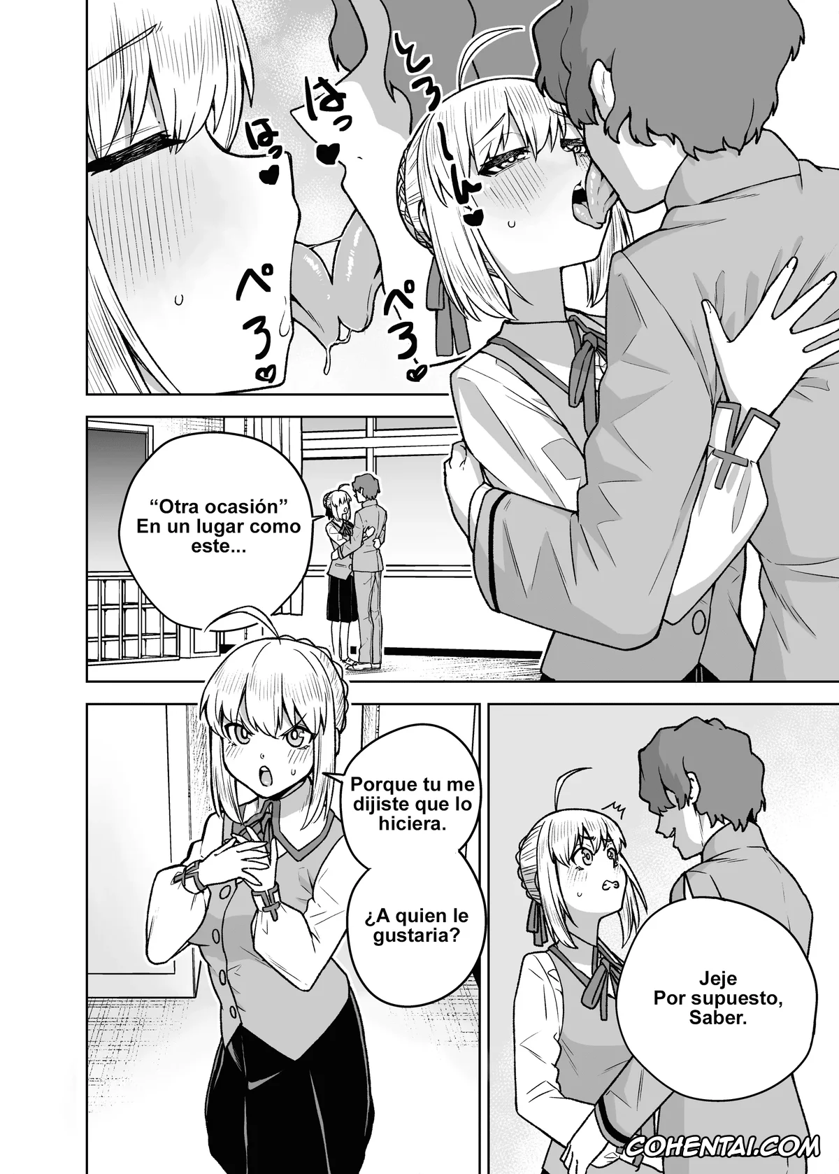 Fate/Grand Order porno, Fate/stay night porno, Saber | Arturia Pendragon porno, Shinji Matou porno, Saber ga Wakame ni NTR Hon (Fate/stay night), pagina 8