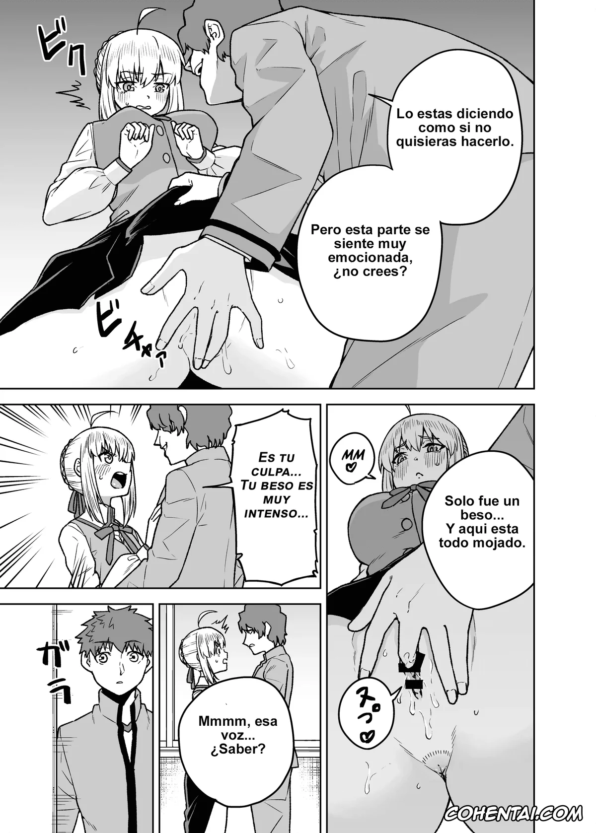 Fate/Grand Order hentai, Fate/stay night hentai, Saber | Arturia Pendragon hentai, Shinji Matou hentai, Saber ga Wakame ni NTR Hon (Fate/stay night), pagina 9