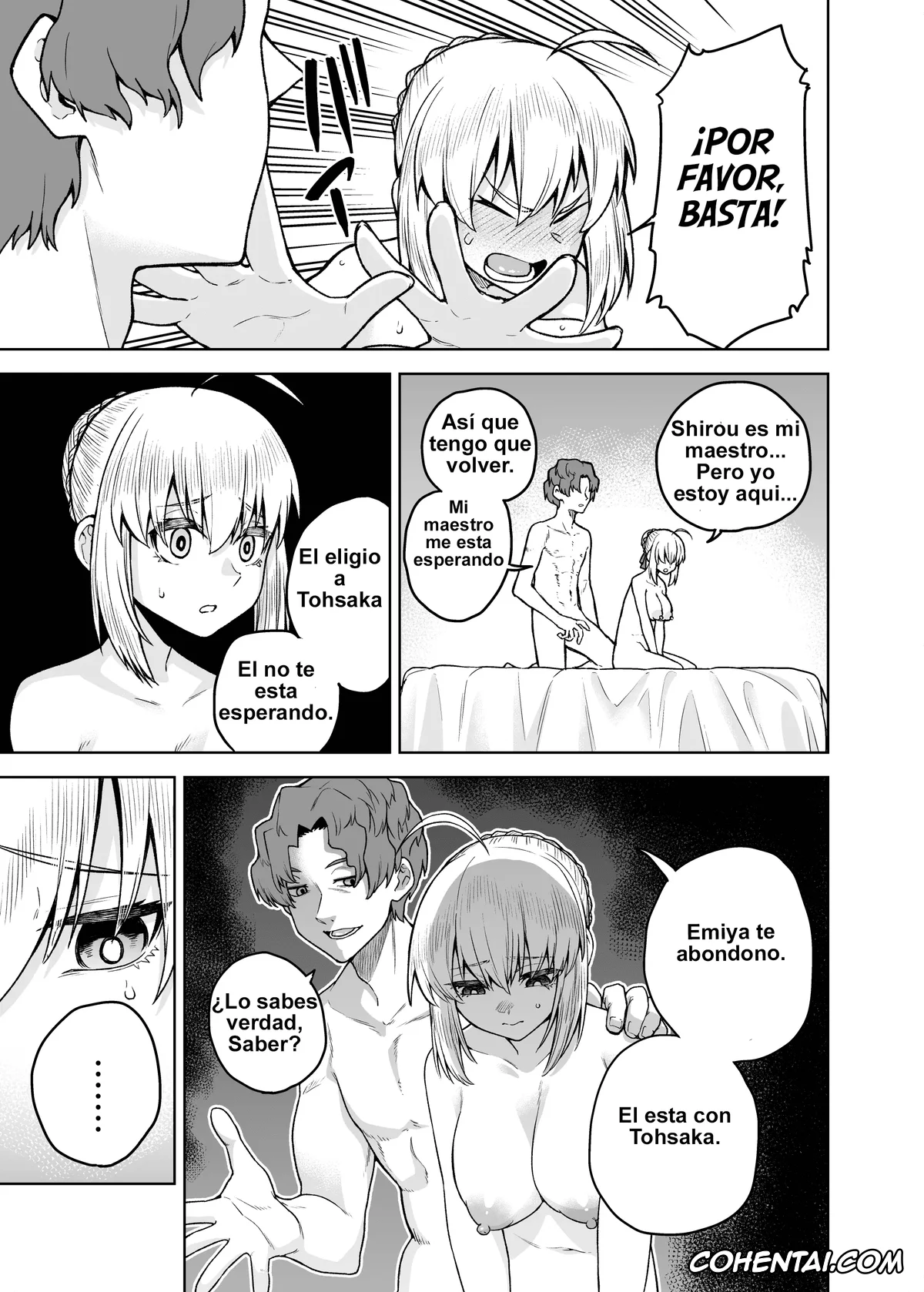 Fate/Grand Order porno, Fate/stay night porno, Saber | Arturia Pendragon porno, Shinji Matou porno, Saber ga Wakame ni NTR Hon (Fate/stay night), pagina 23