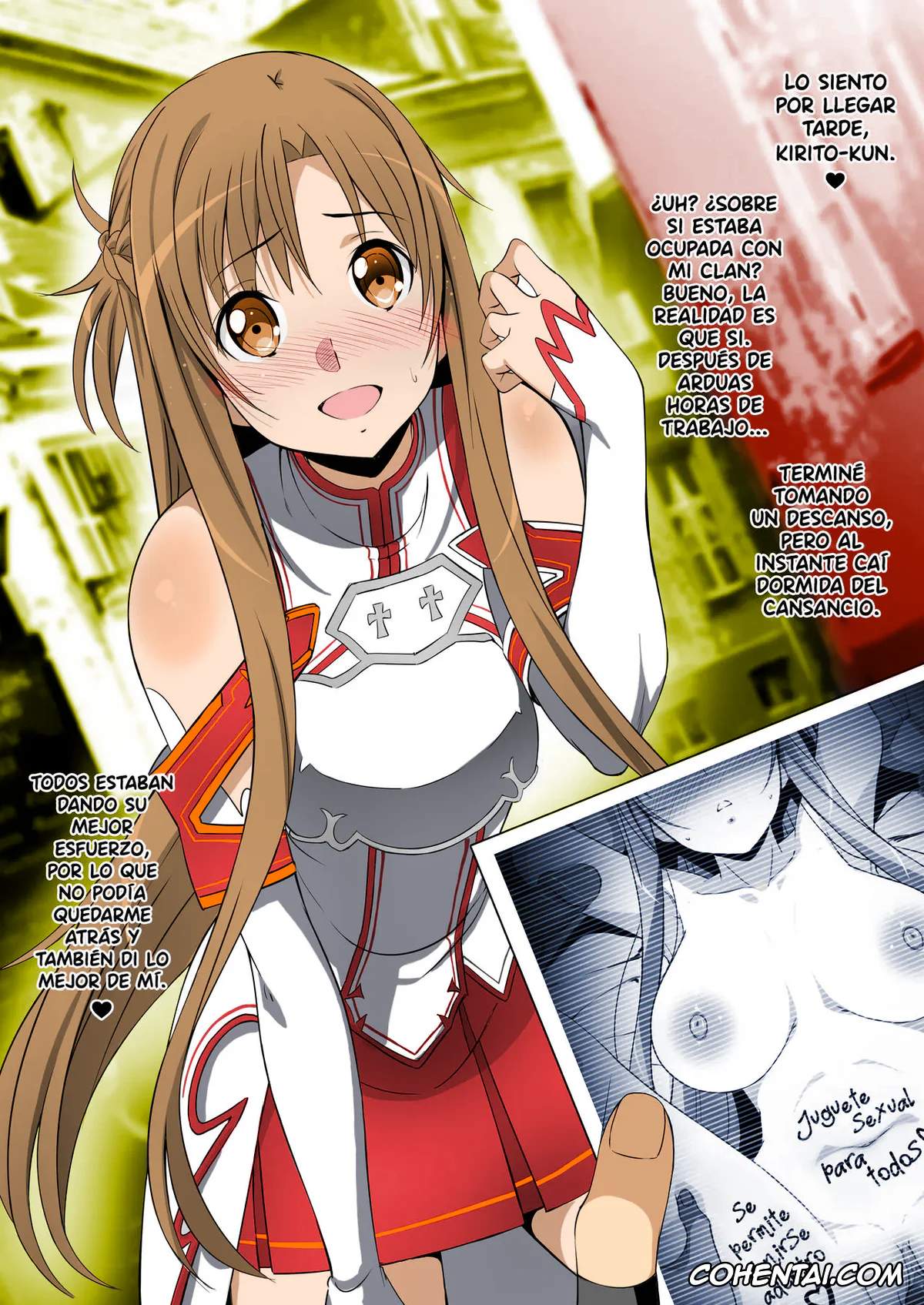 Sword Art Online porno, Asuna Yuuki porno, C101 Omakebon (Sword Art Online), pagina 8