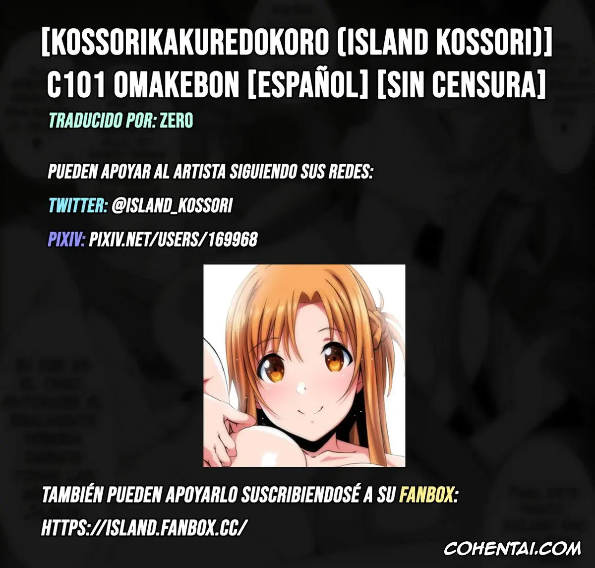 Sword Art Online hentai, Asuna Yuuki hentai, C101 Omakebon (Sword Art Online), pagina 9